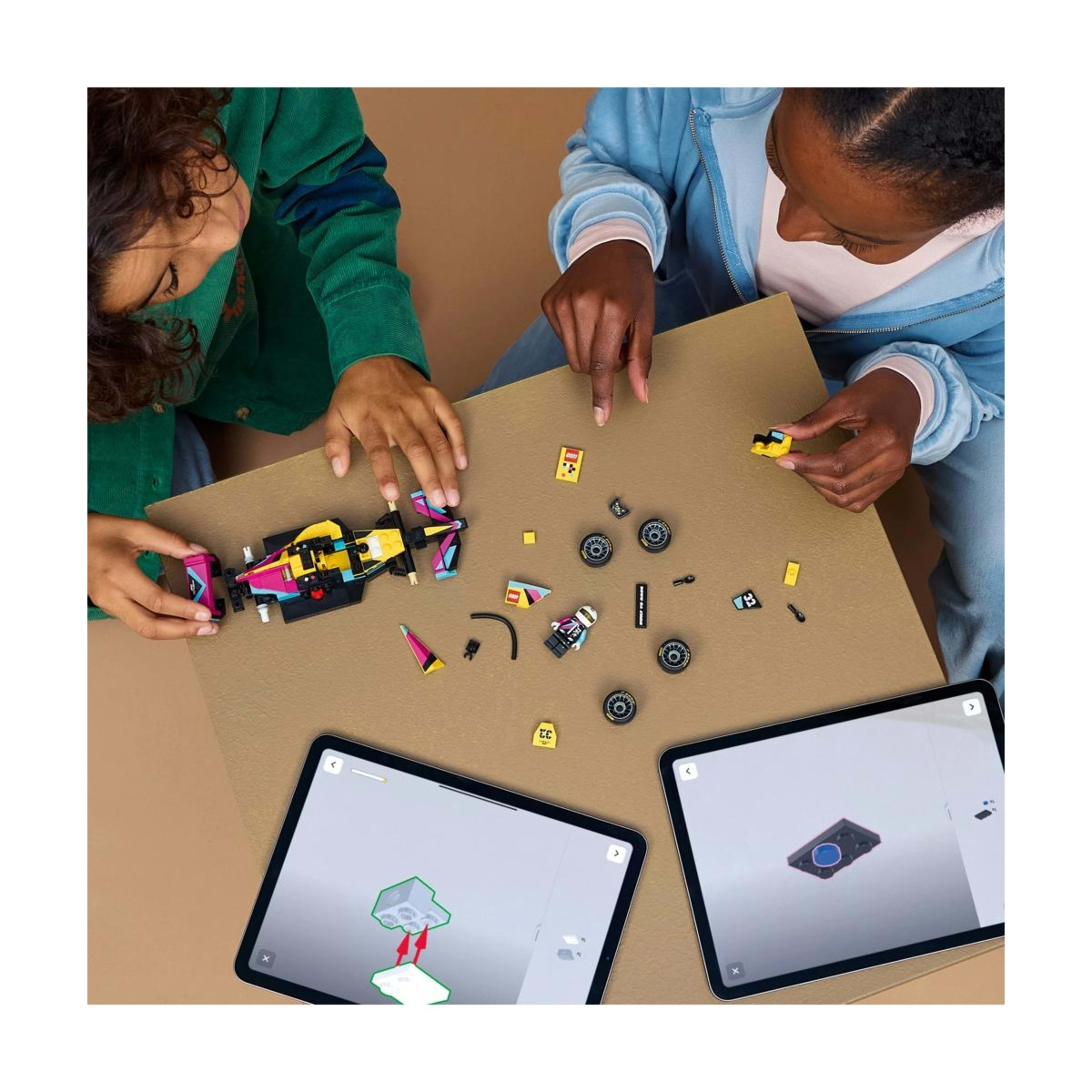 6 LEGO Speed Champions F1 ACADEMY LEGO Race Car 77258, 6 of 9