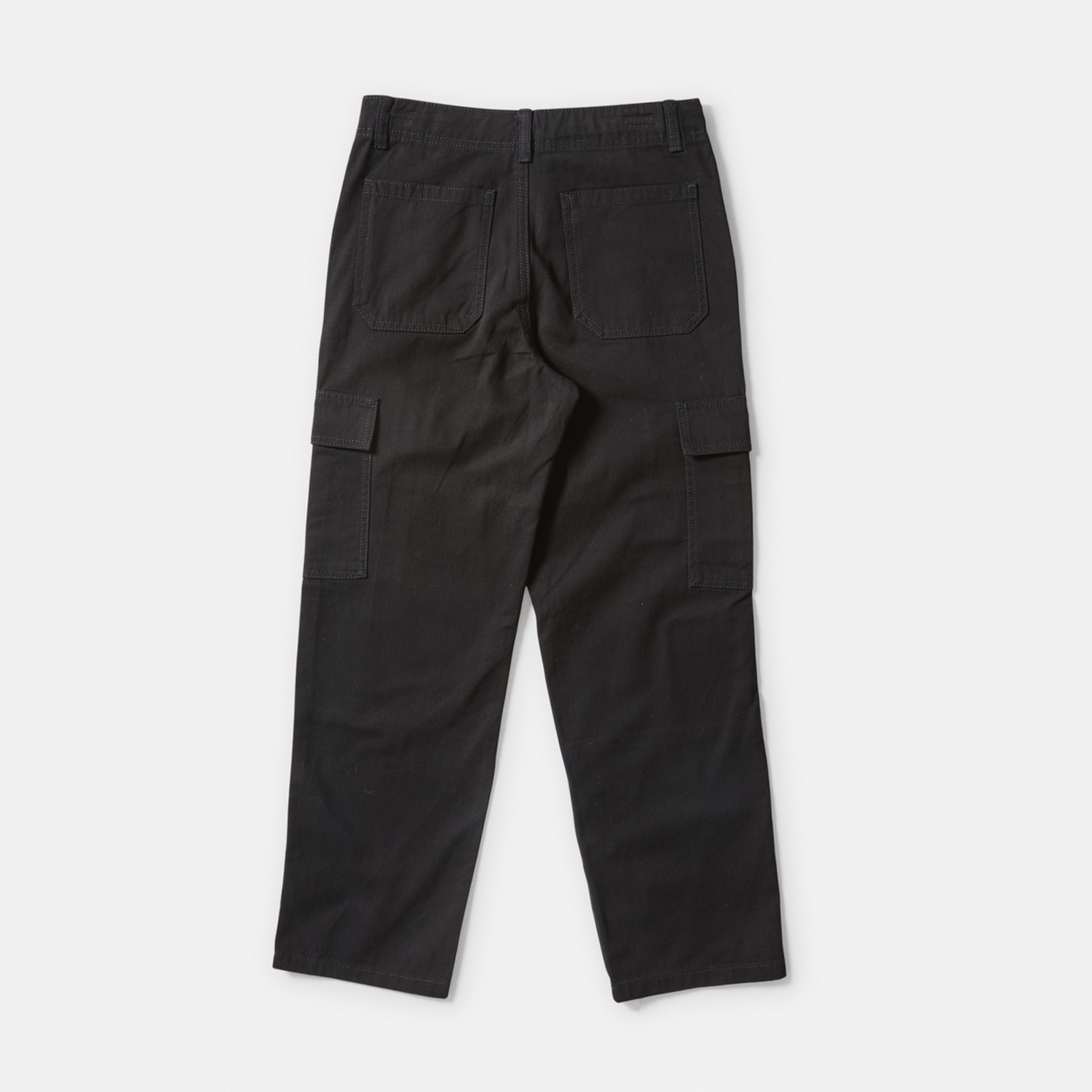 8 Fixed Waist Cargo Pants Black, 8 of 8