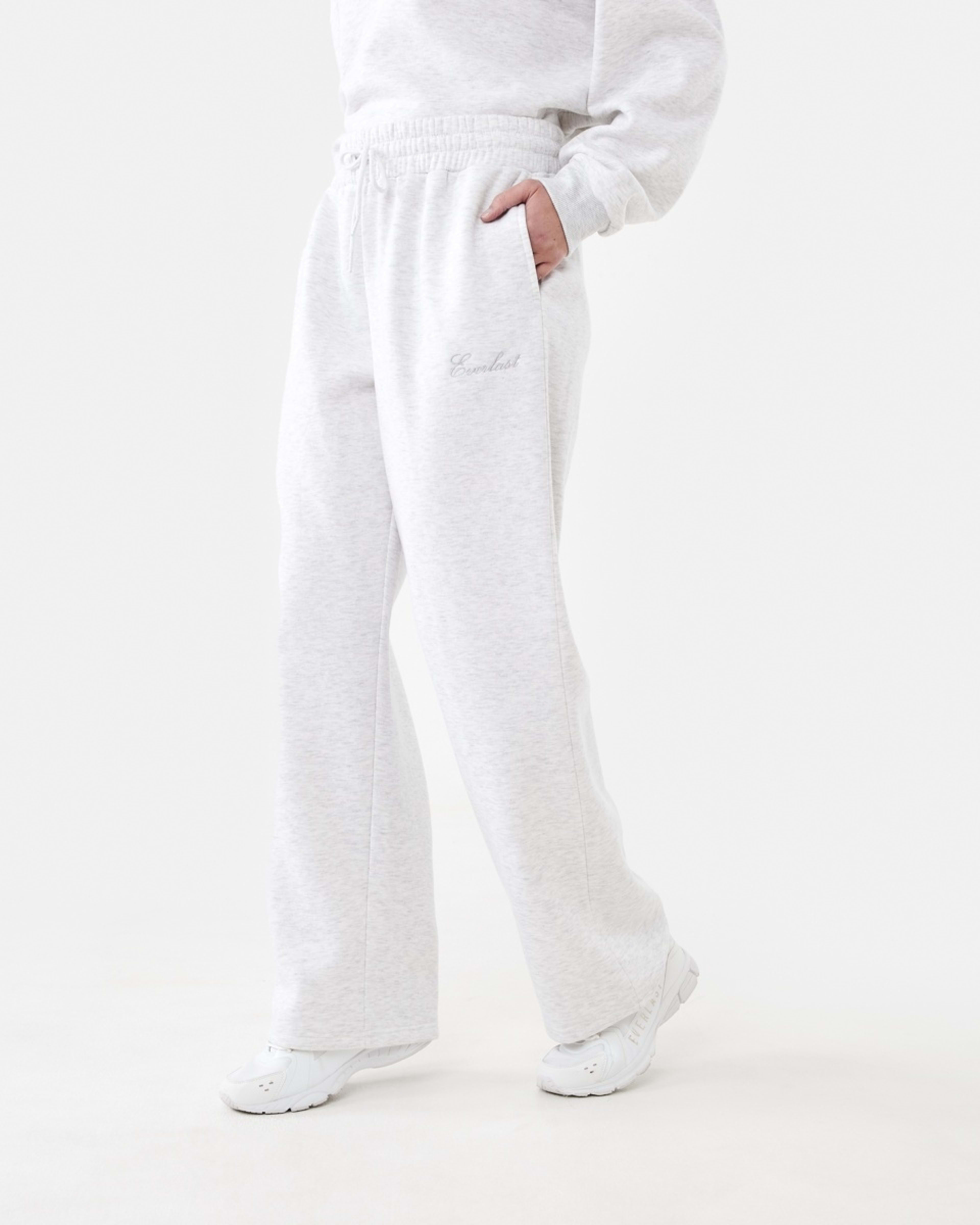 2 Everlast Womens Straight Leg Trackpants White Marl, 2 of 7