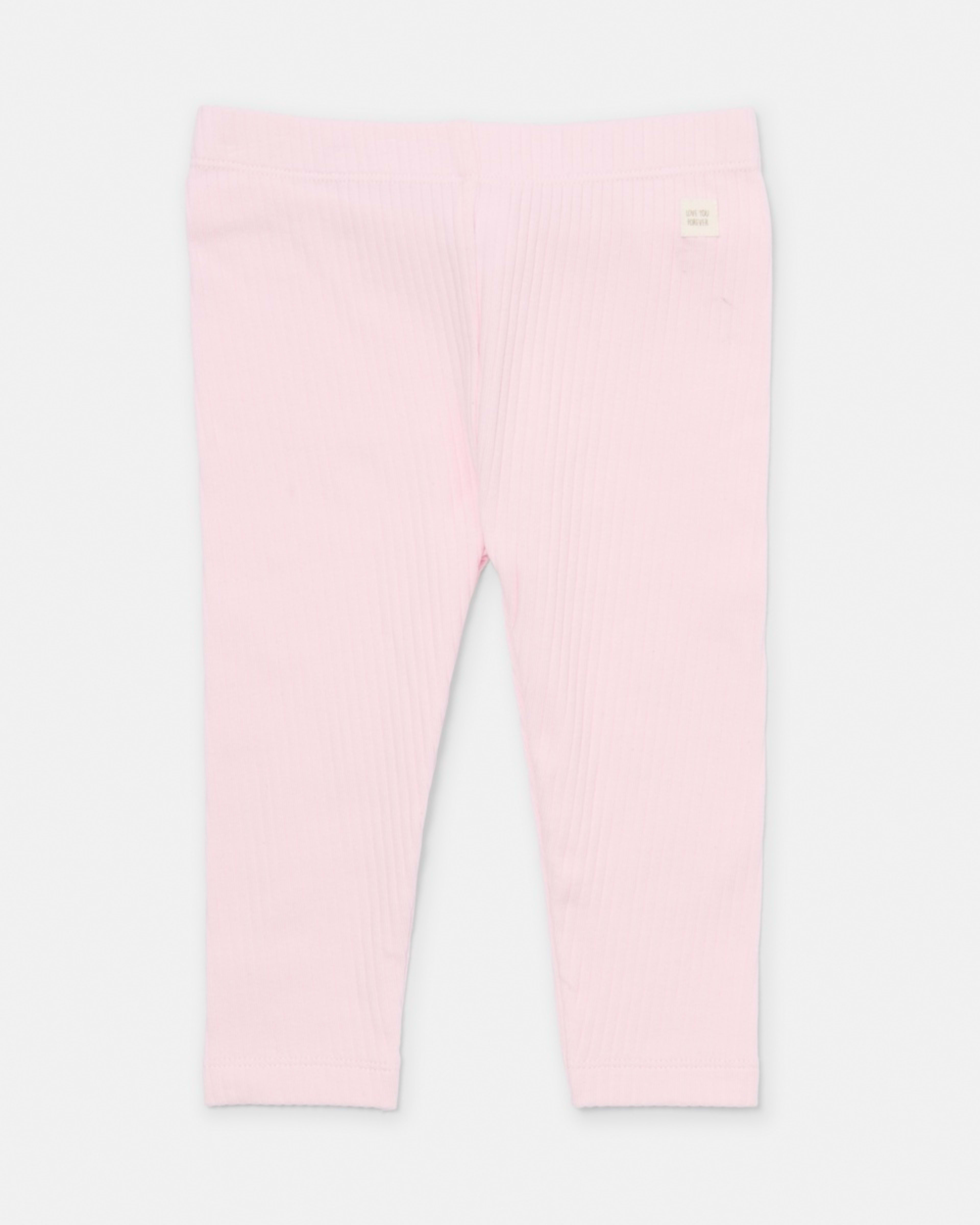 3 3 Pack Rib Leggings Pink 3pk, 3 of 9