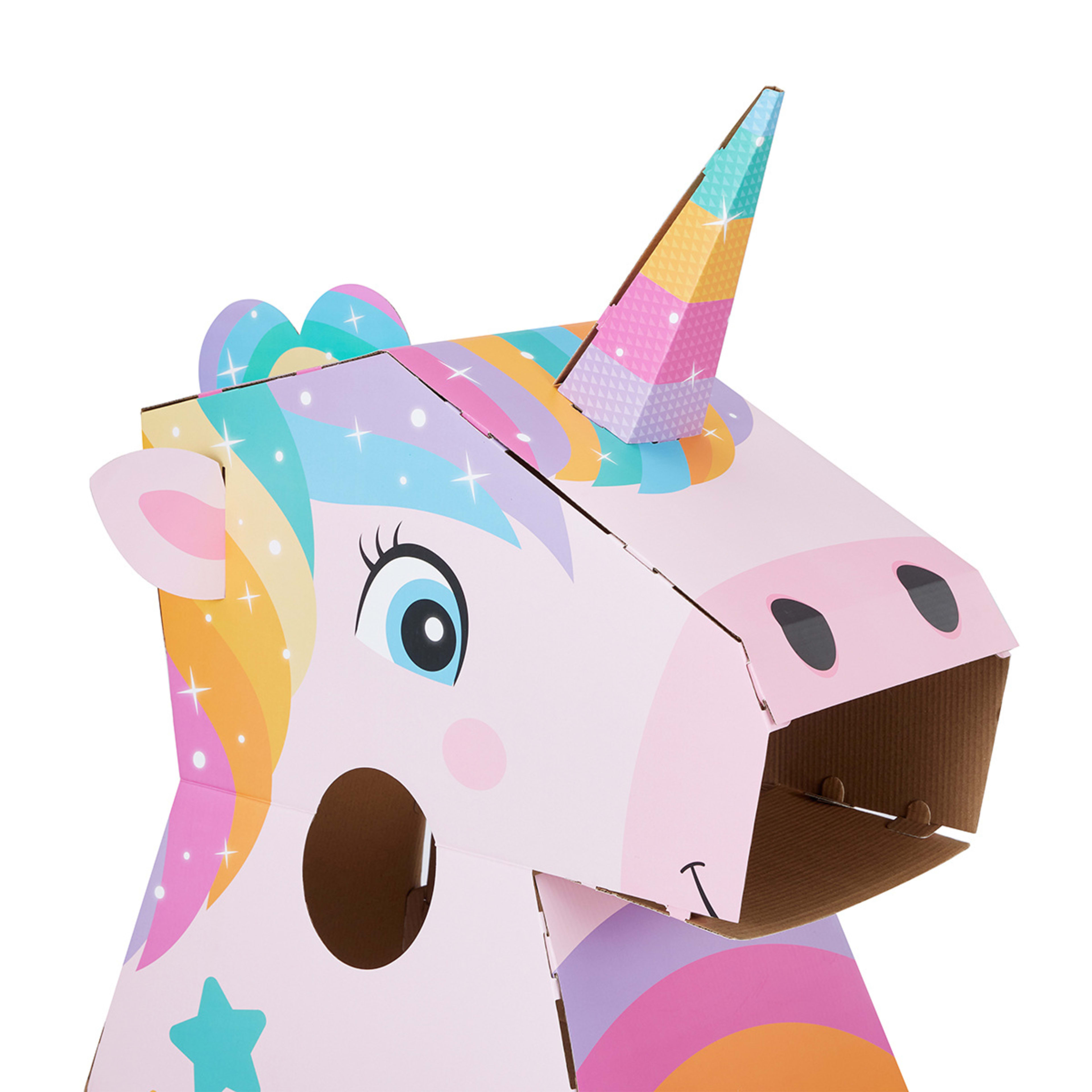 Make Your Own Cardboard Unicorn Costume - Kmart