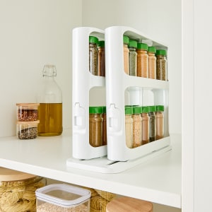 White Wire Wrap Organiser