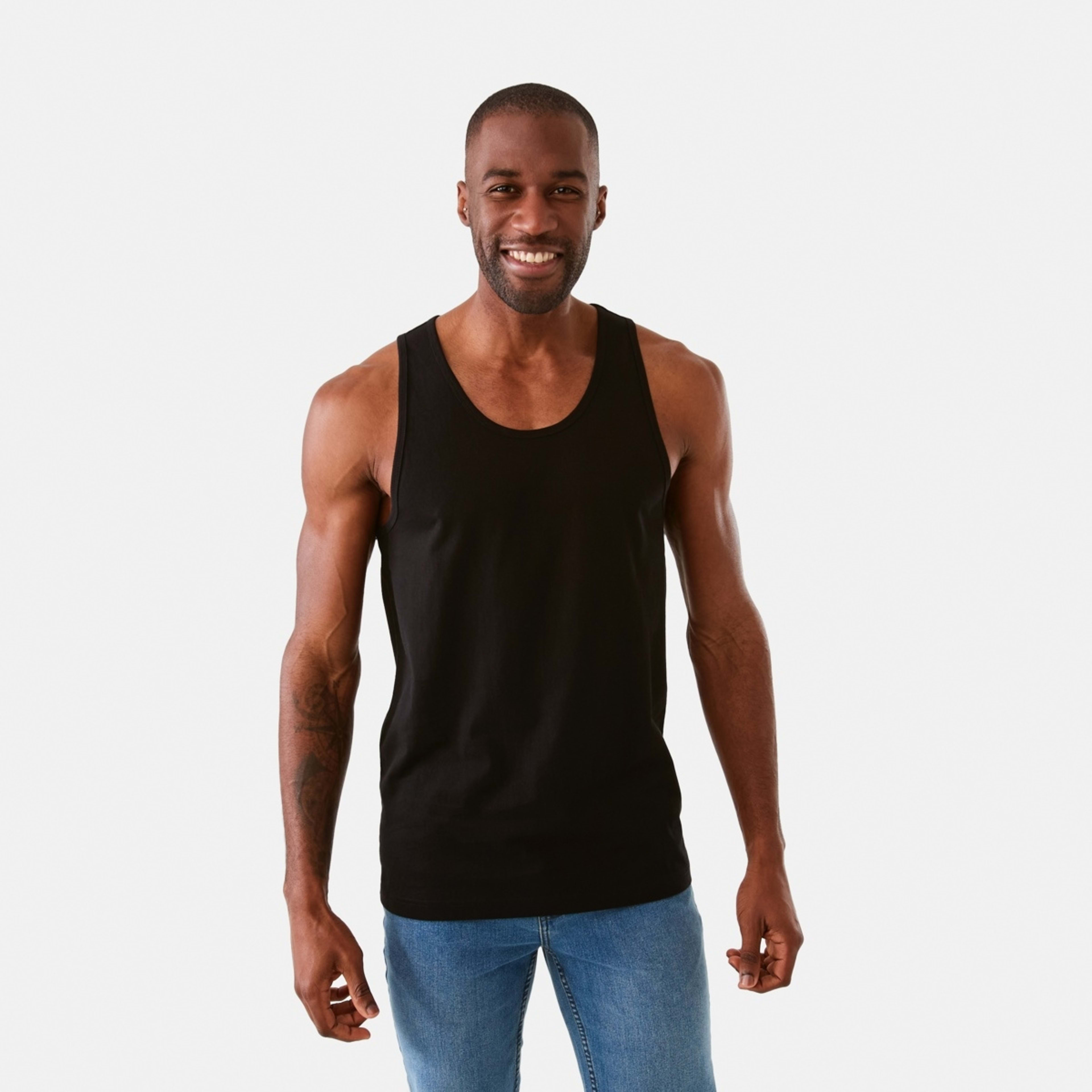 1 Plain Tank Black, 1 of 5