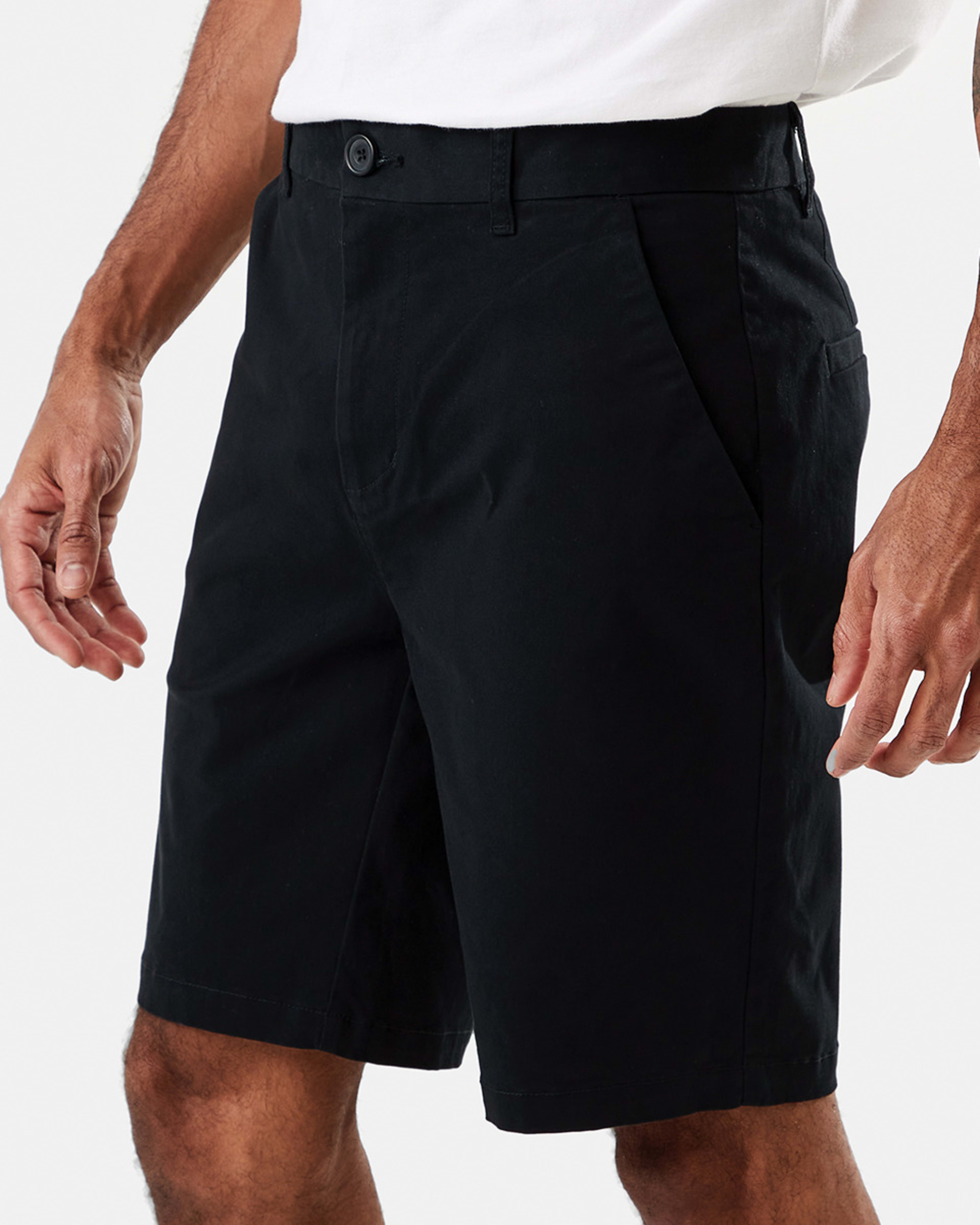 Slim Stretch Chino Shorts Kmart