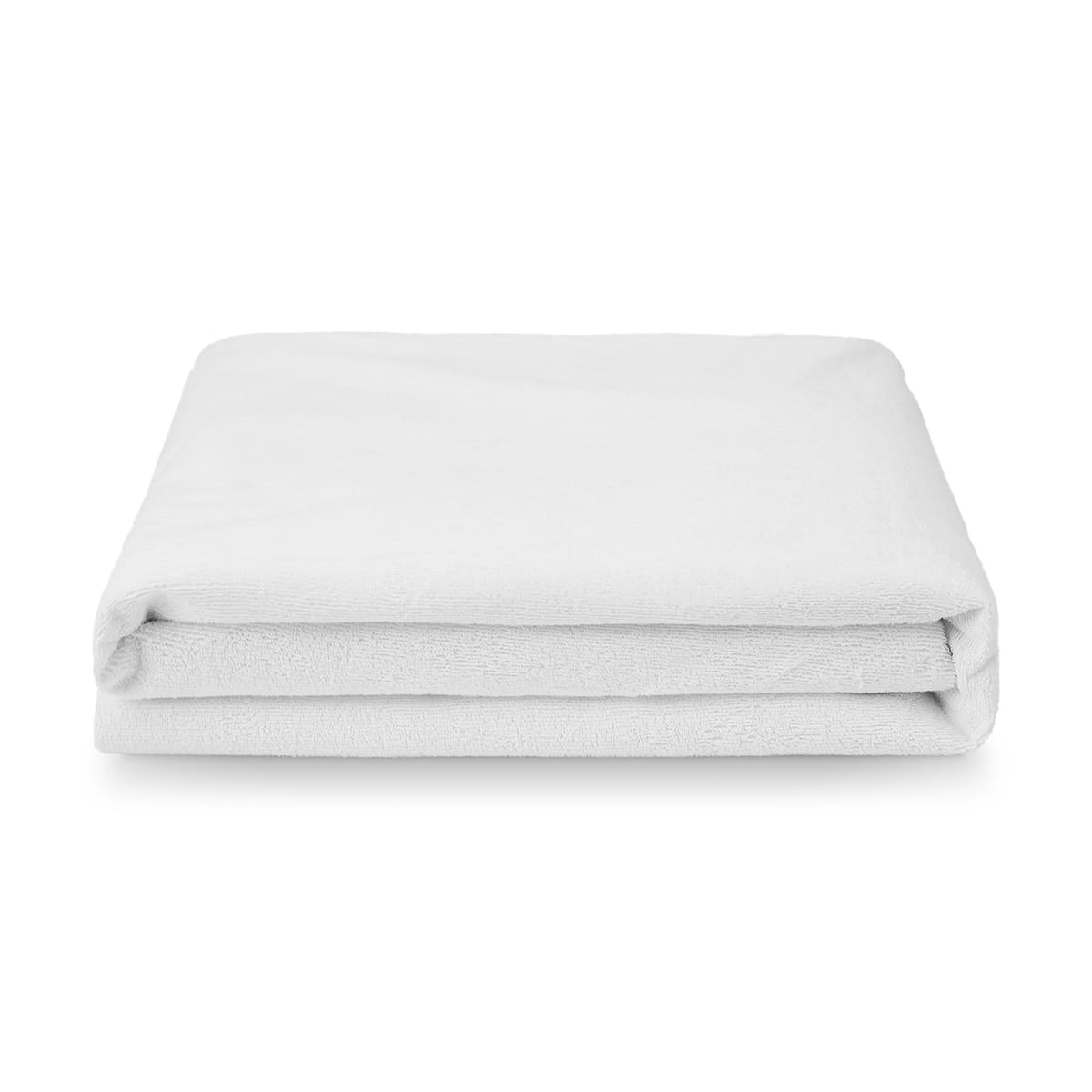 Waterproof Fitted Mattress Protector - King Bed, White - Kmart