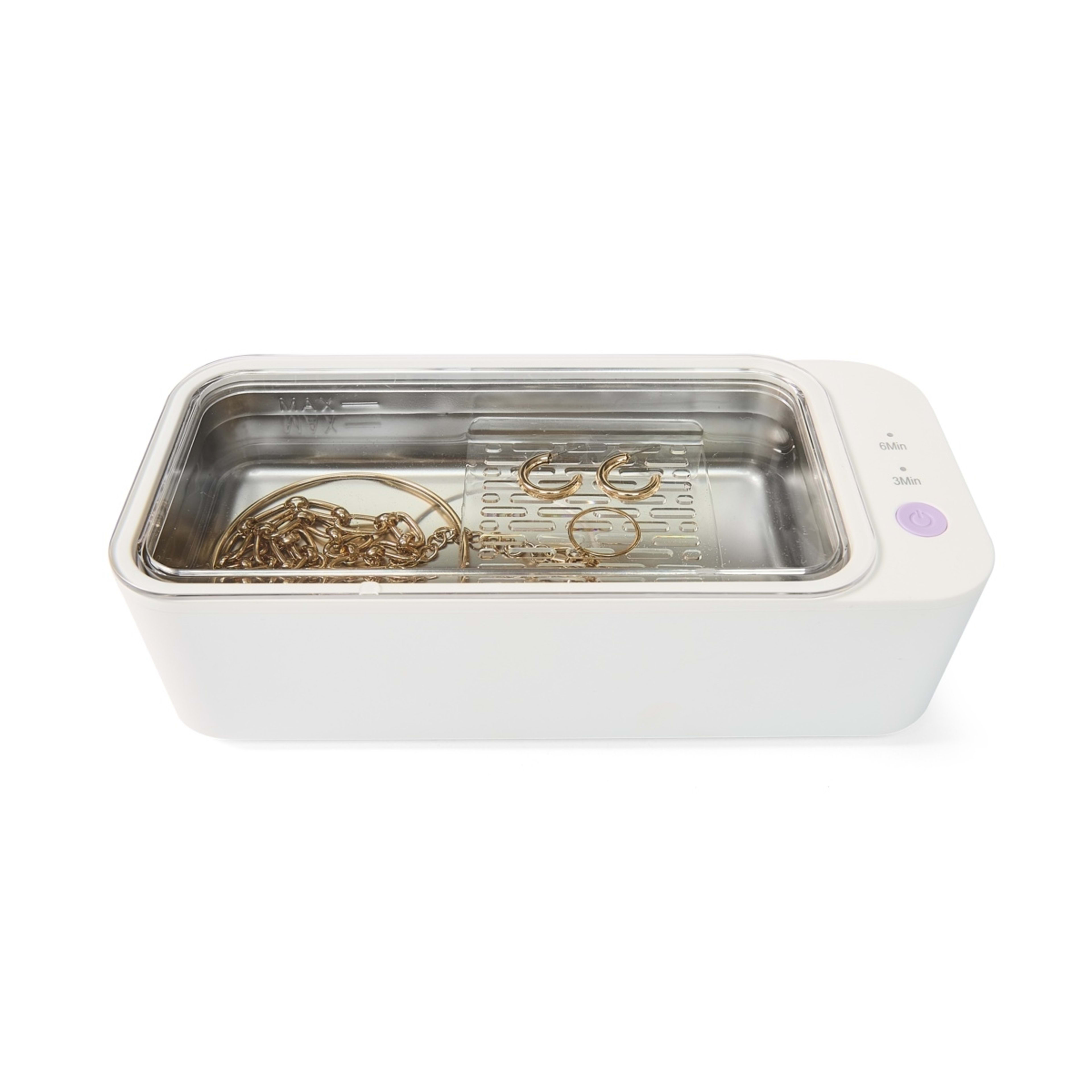 1 Jewellery Ultrasonic Cleaner - White, 1 of 7