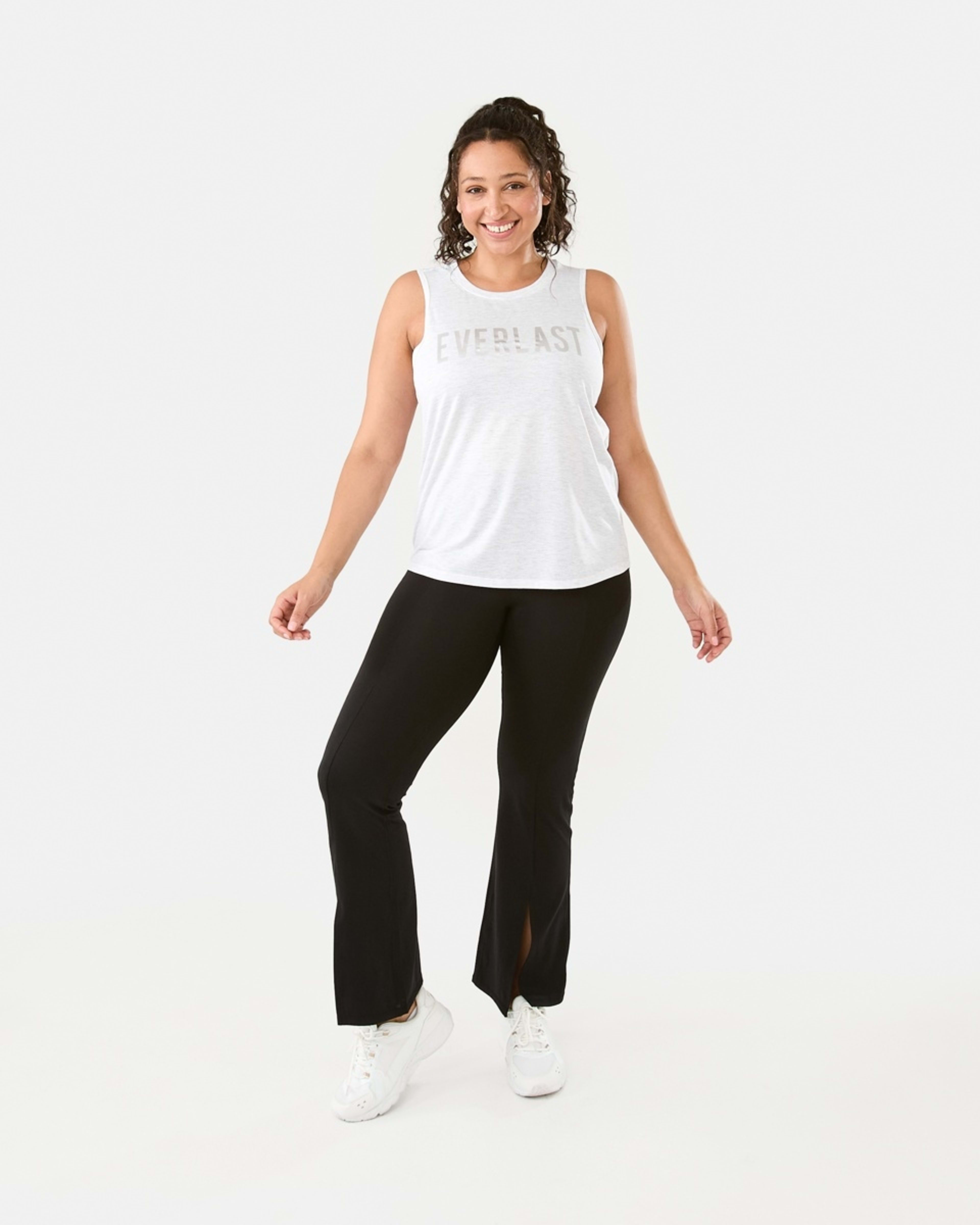 7 Everlast Womens Keyhole Tank EVERLAST BLOCK WHITE MARLE, 7 of 7