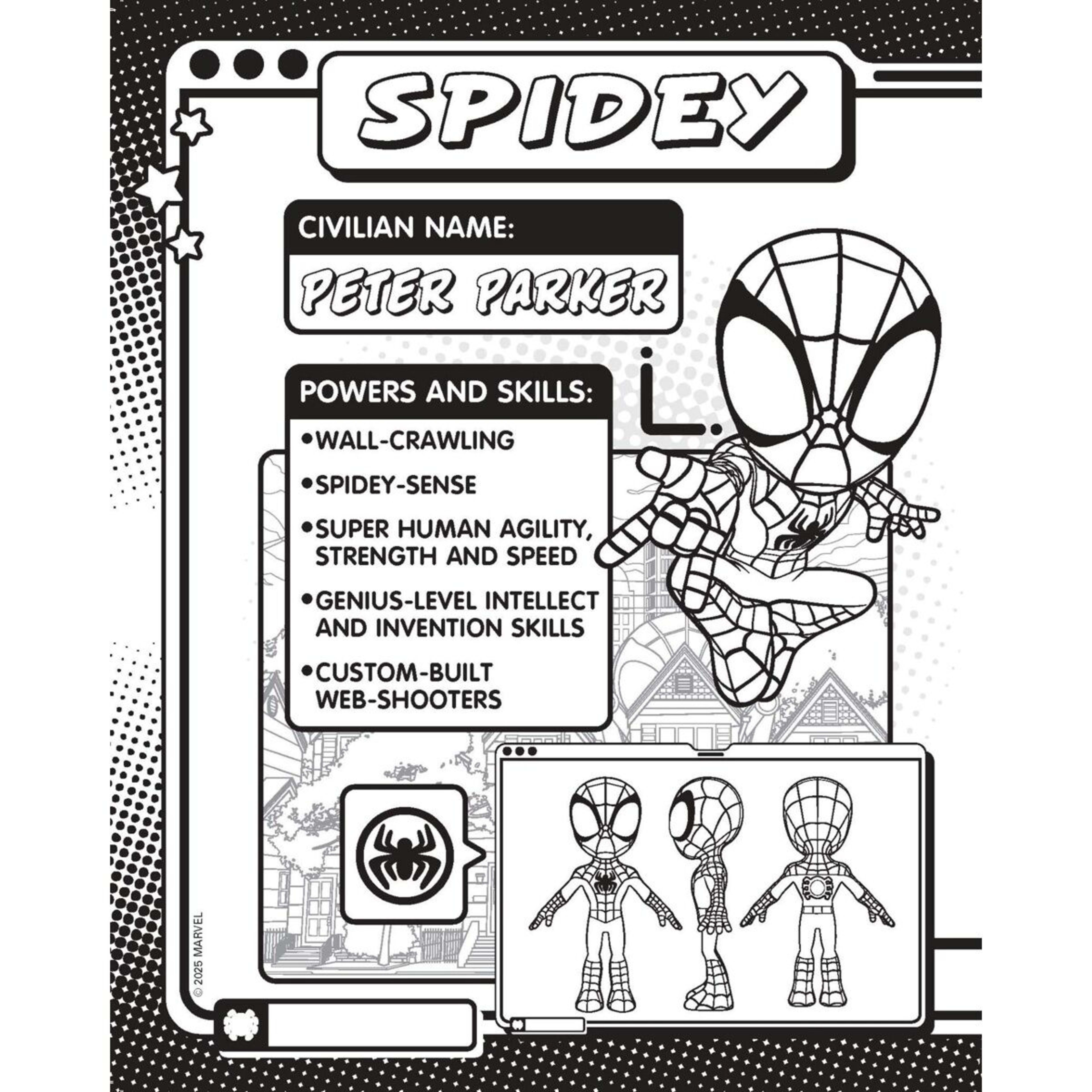 4 Disney Junior Marvel Spidey and his Amazing Friends: Do the Spidey Activity Case, 4 of 4