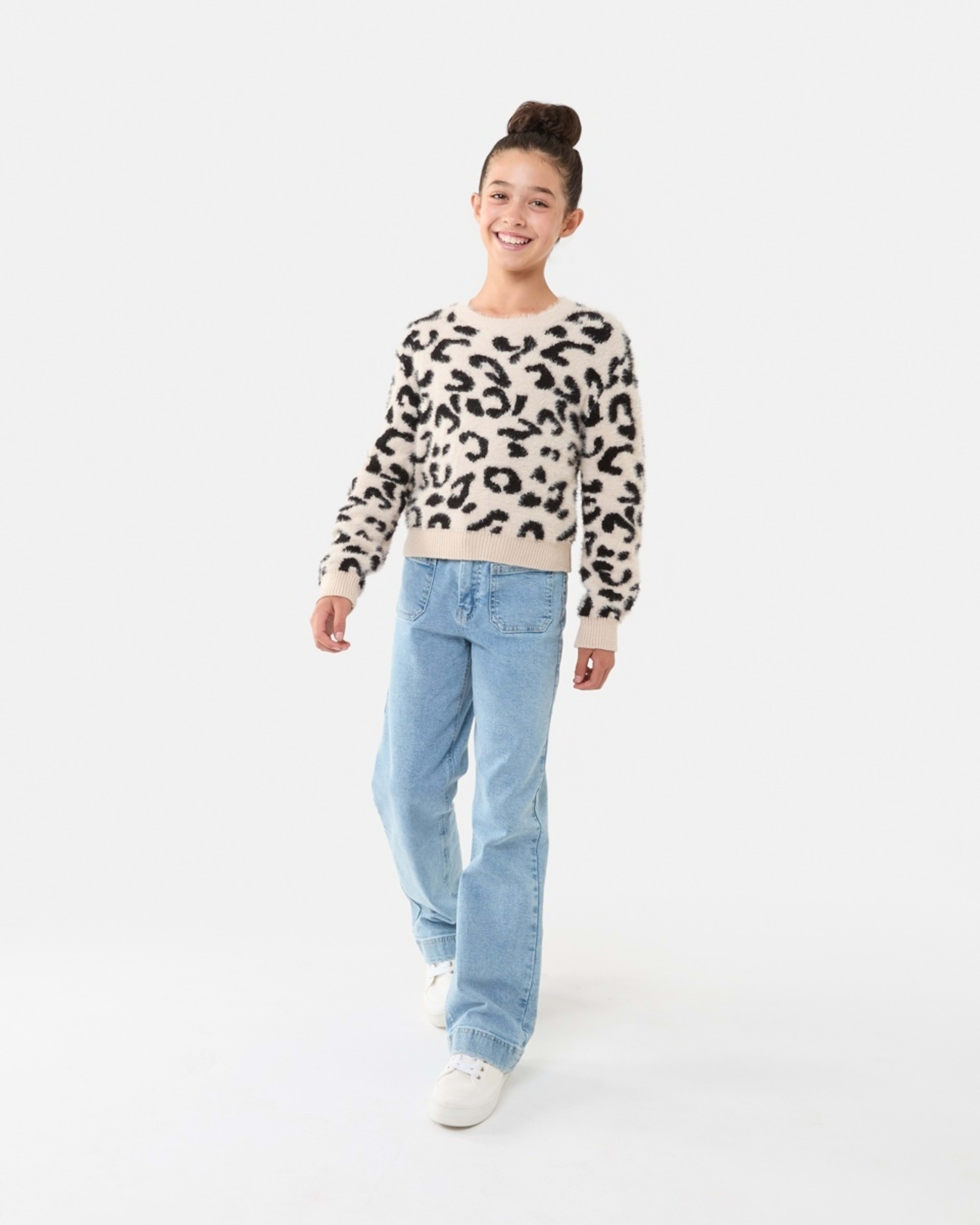 6 Eyelash Knit Jumper Leofluff, 6 of 9