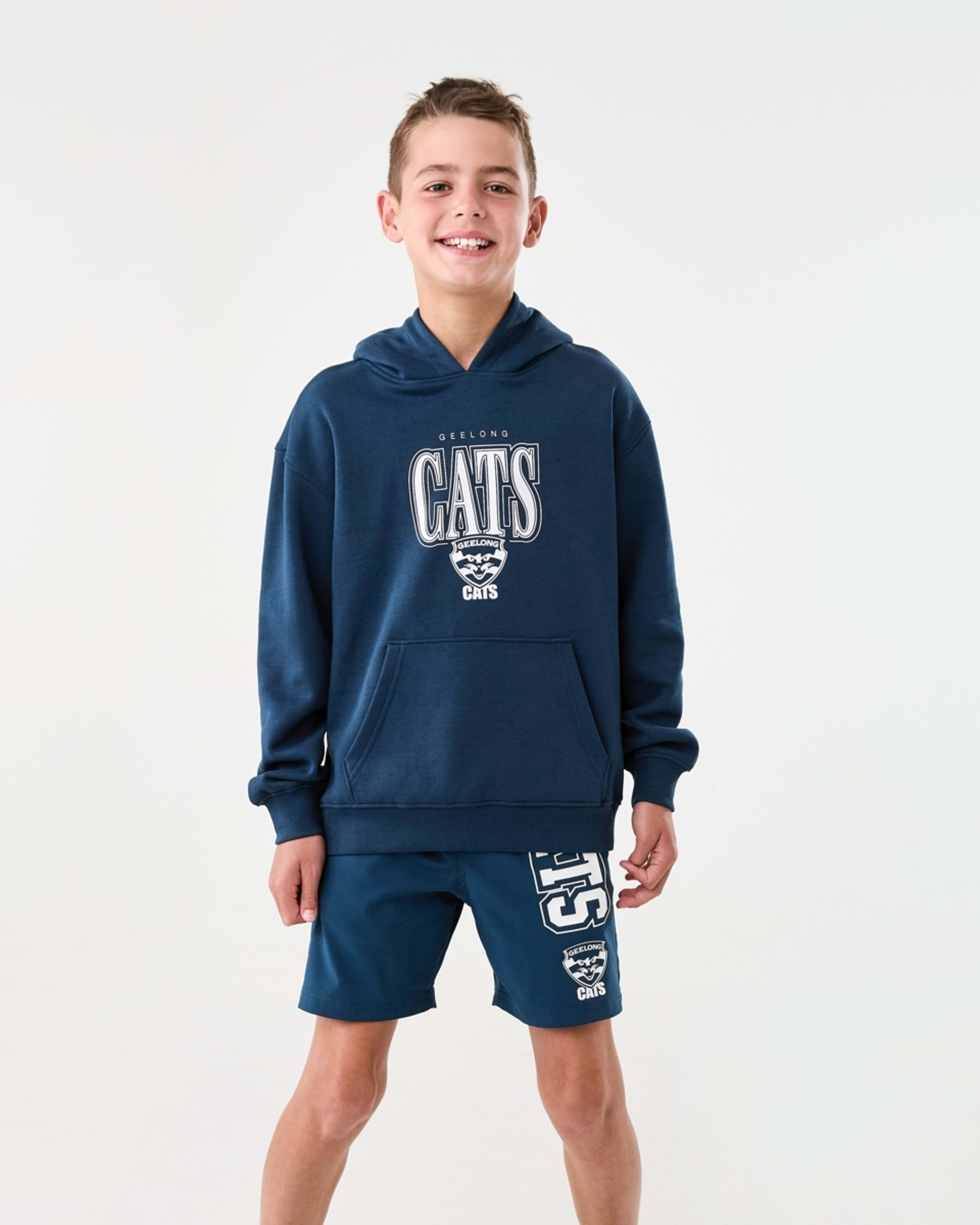 1 Official AFL Kids Hoodie Geelong, 1 of 9