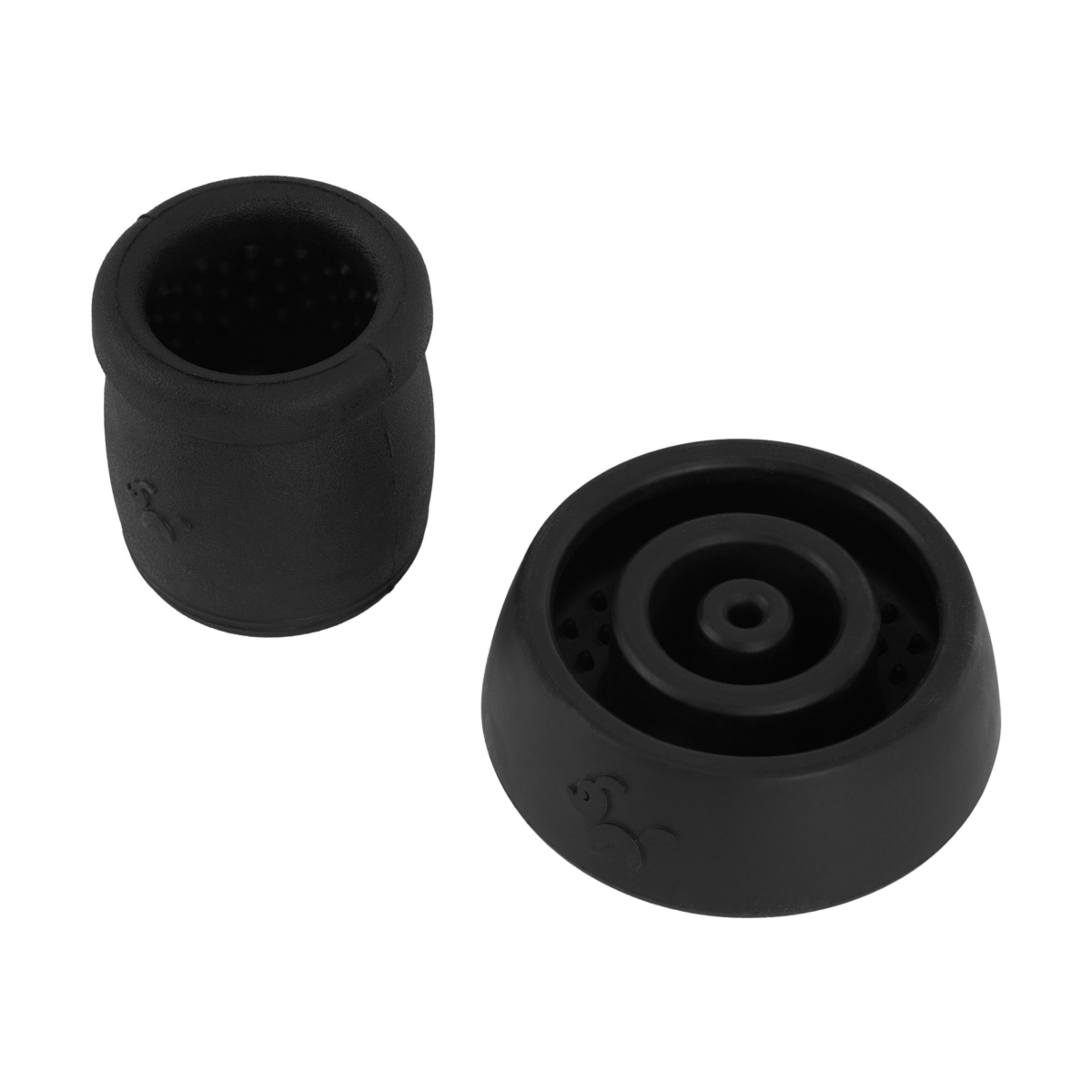 4 2 Pack Pet Rubber Treat Chew - Black, 4 of 8