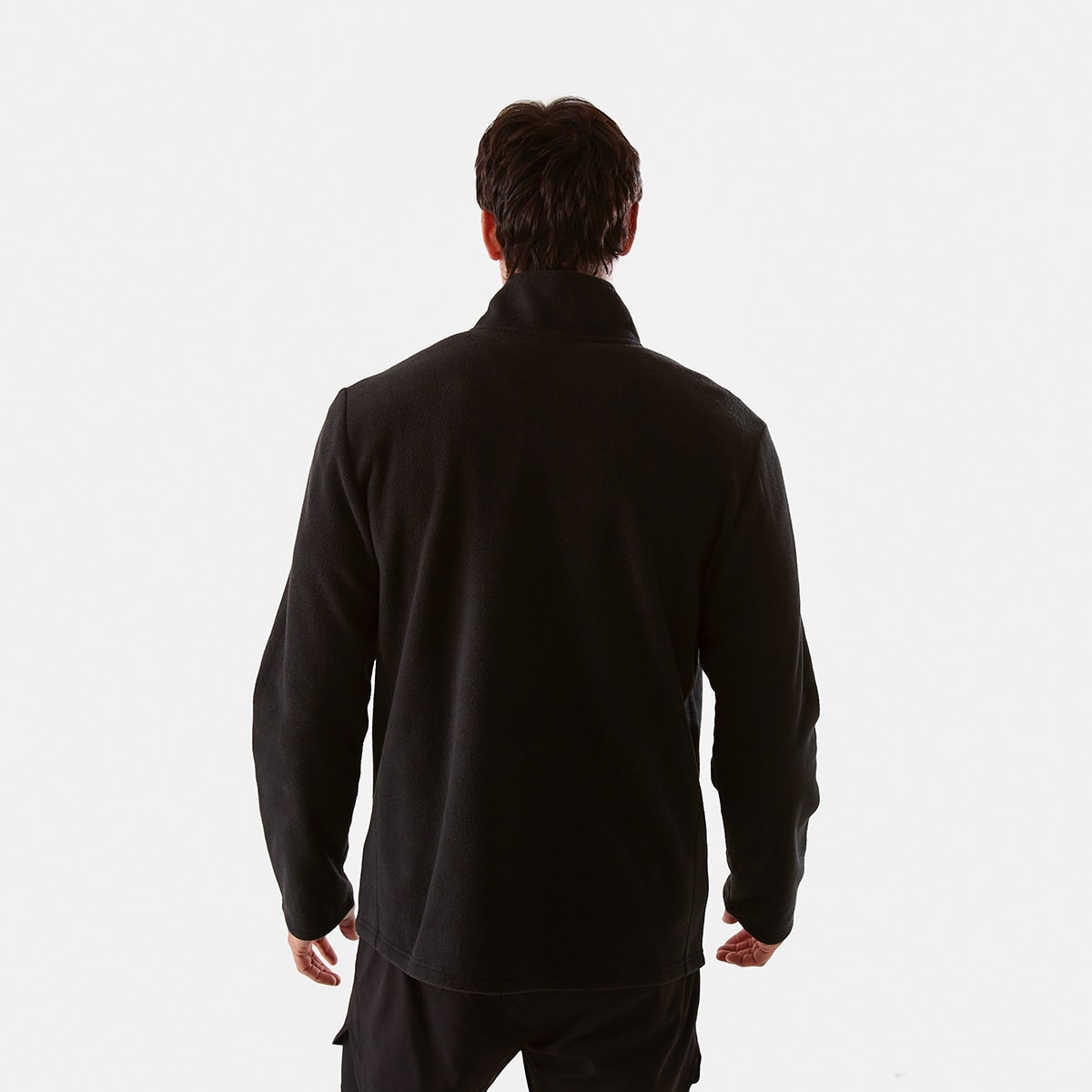 Active Mens Outdoor Polar Fleece Jacket Kmart NZ