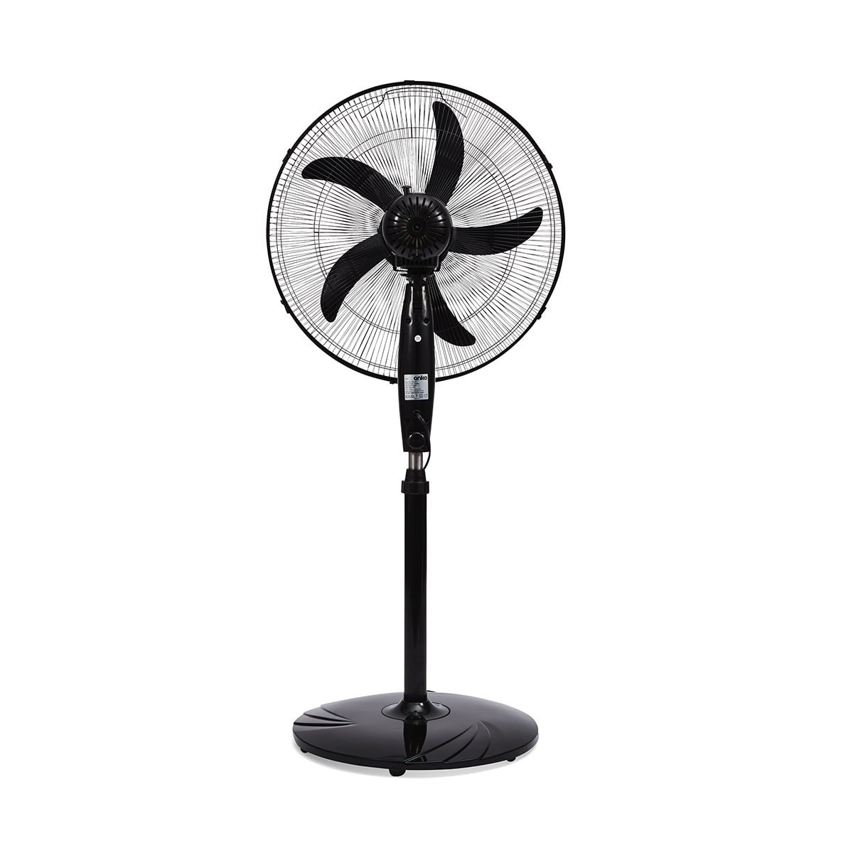 50cm Black Pedestal Fan Kmart