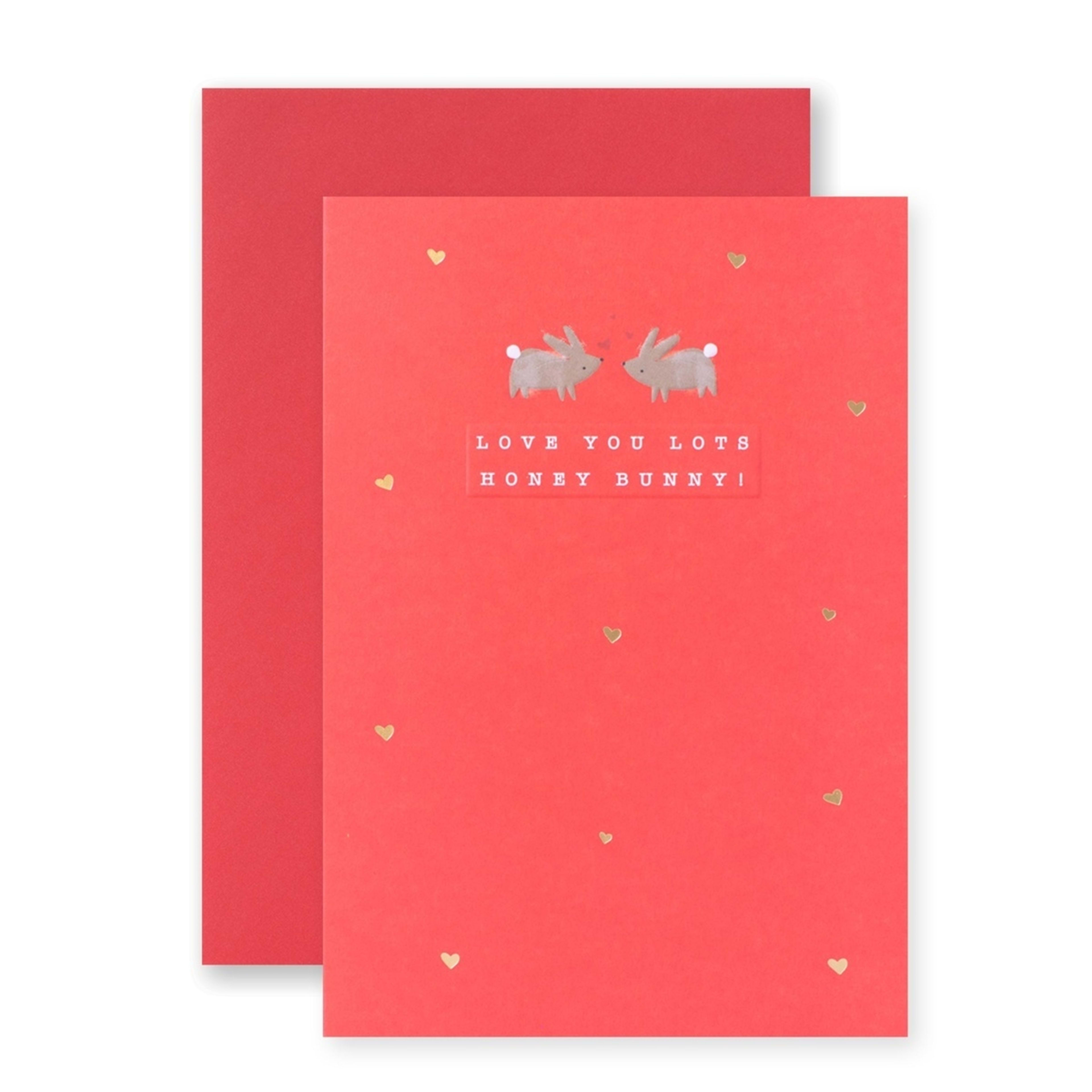 Hallmark Valentine's Day Card - Love You Lots Honey Bunny! - Kmart