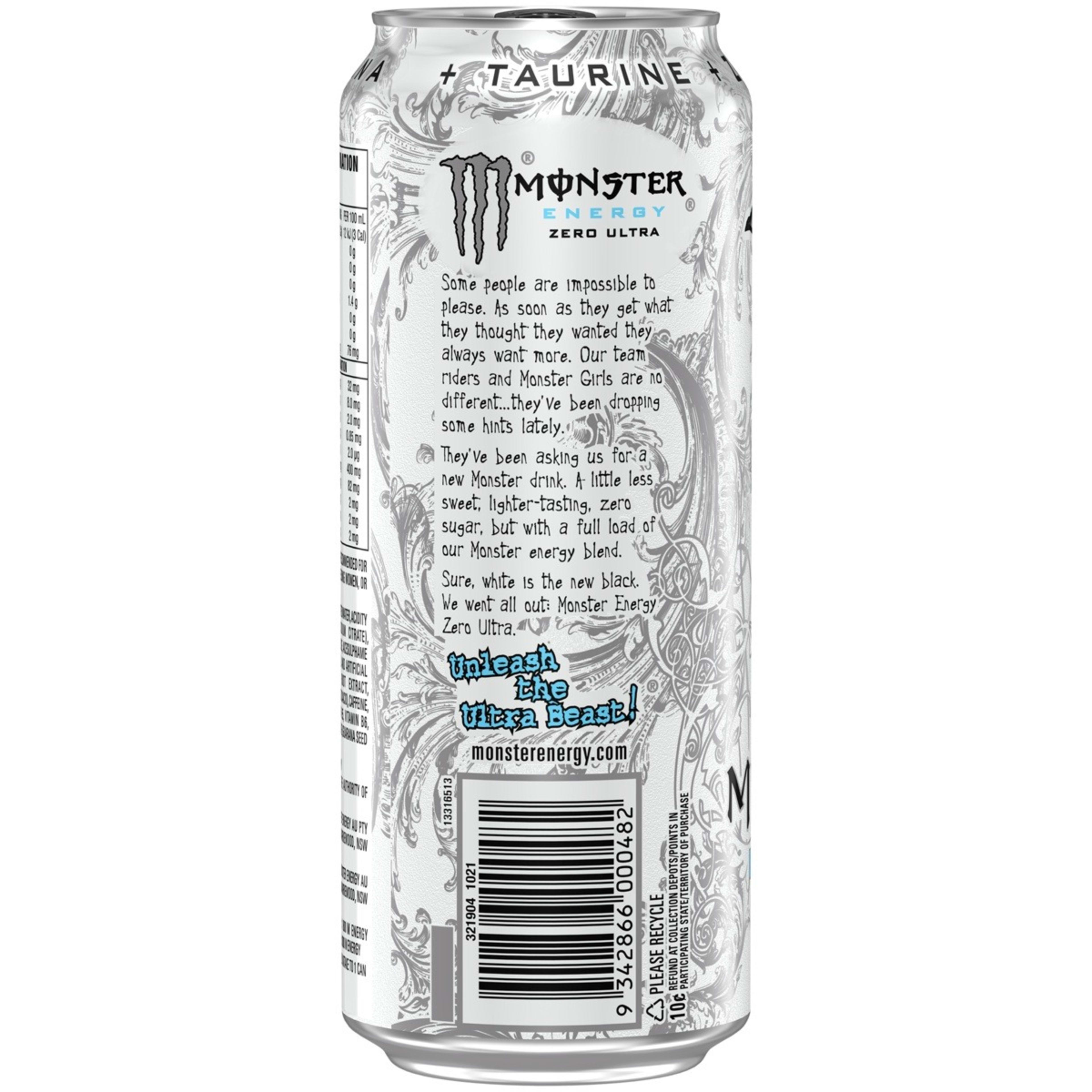 3 Monster Energy Drink Zero Ultra 500ml, 3 of 3