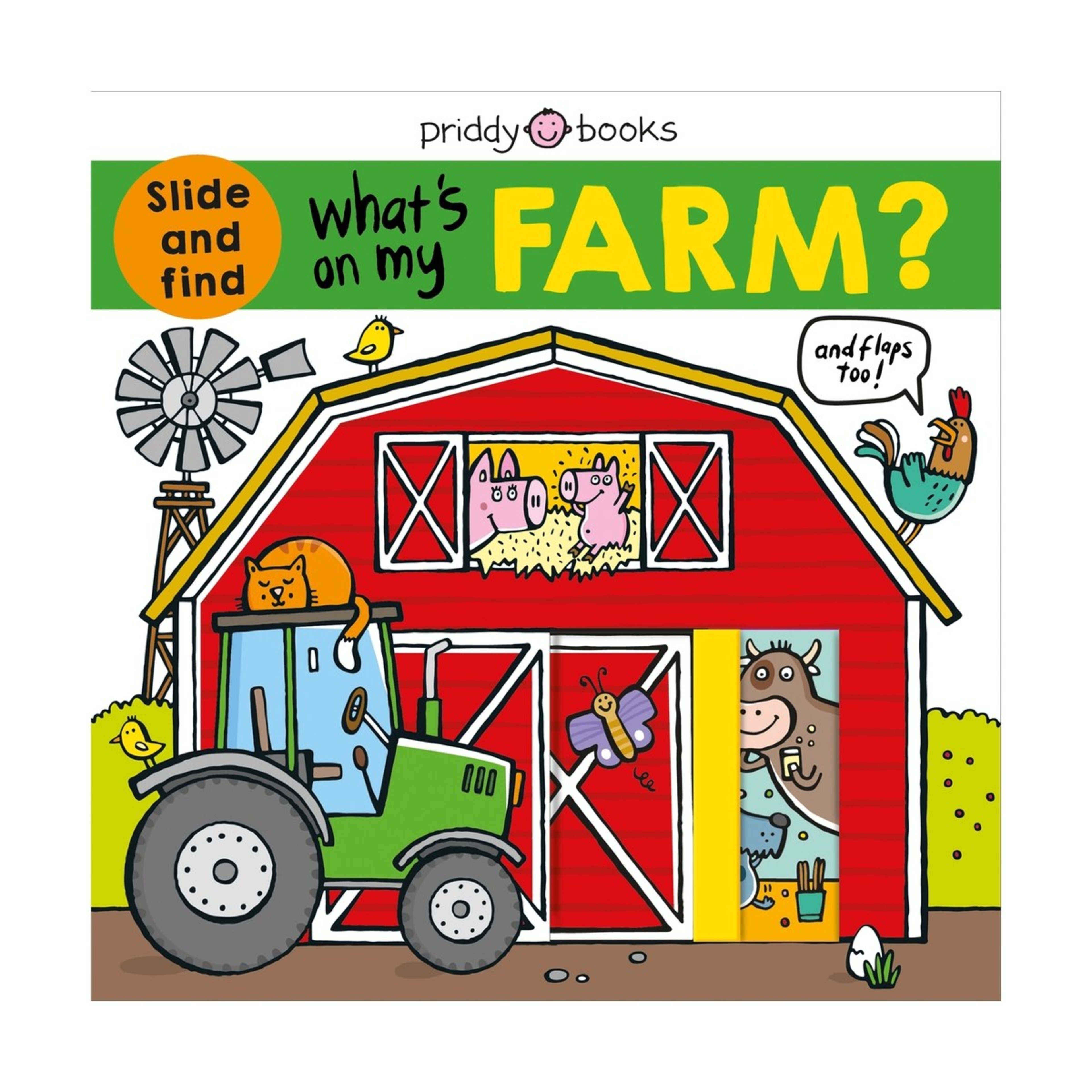 1 What's On My Farm? Slide & Find Book