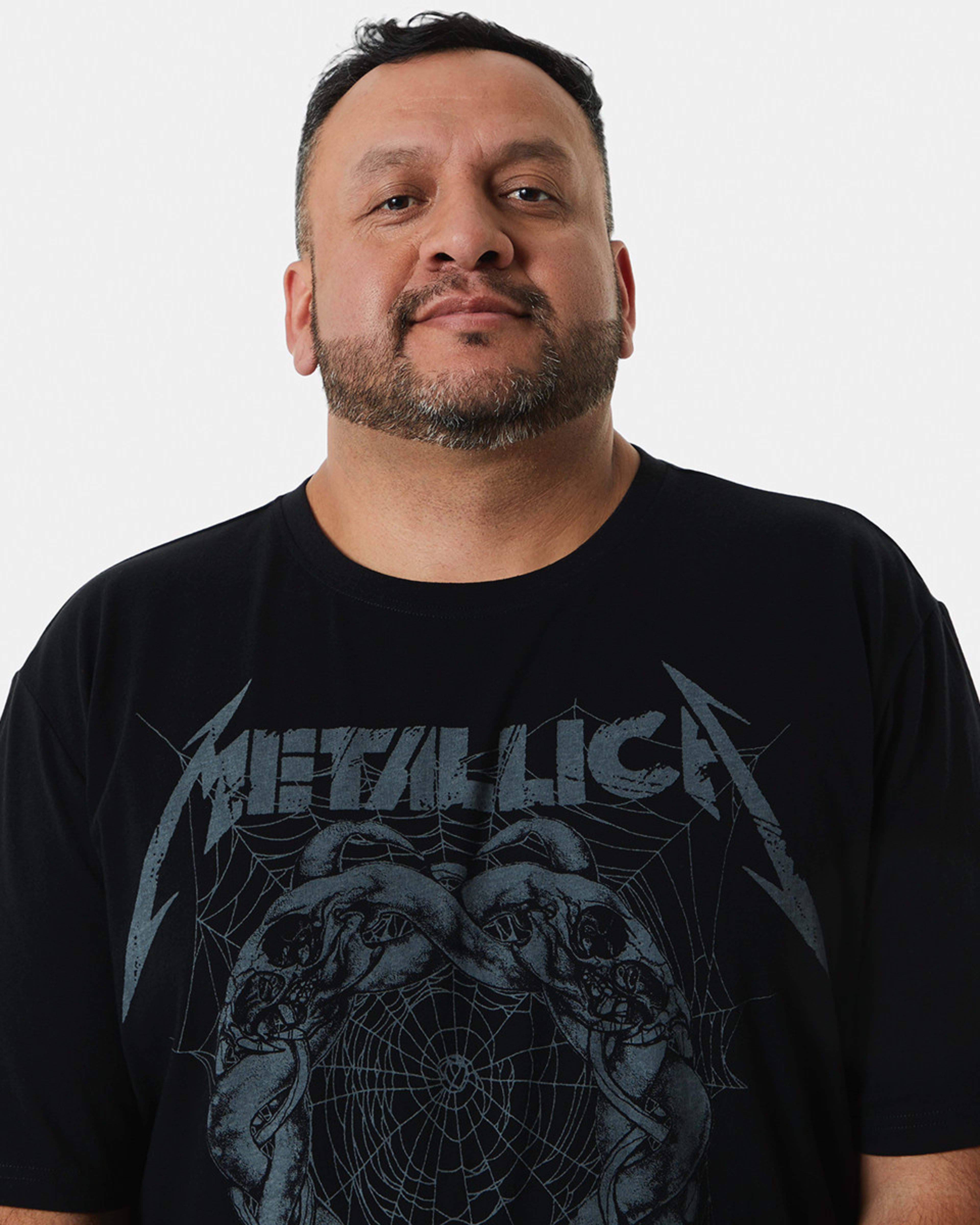 Men's Larger Size Metallica License Tshirt Kmart