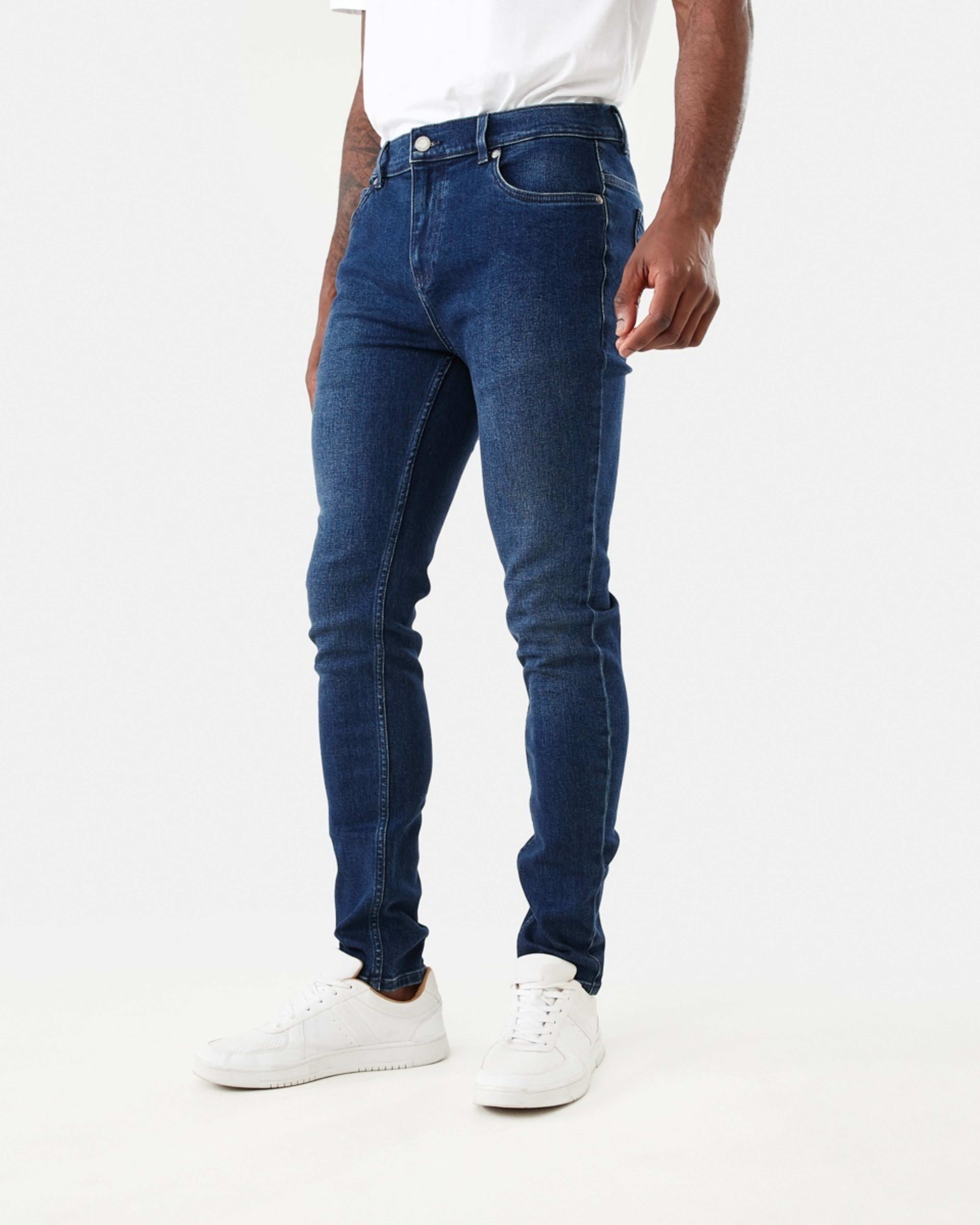 2 Skinny Jeans Dk B Wash, 2 of 5