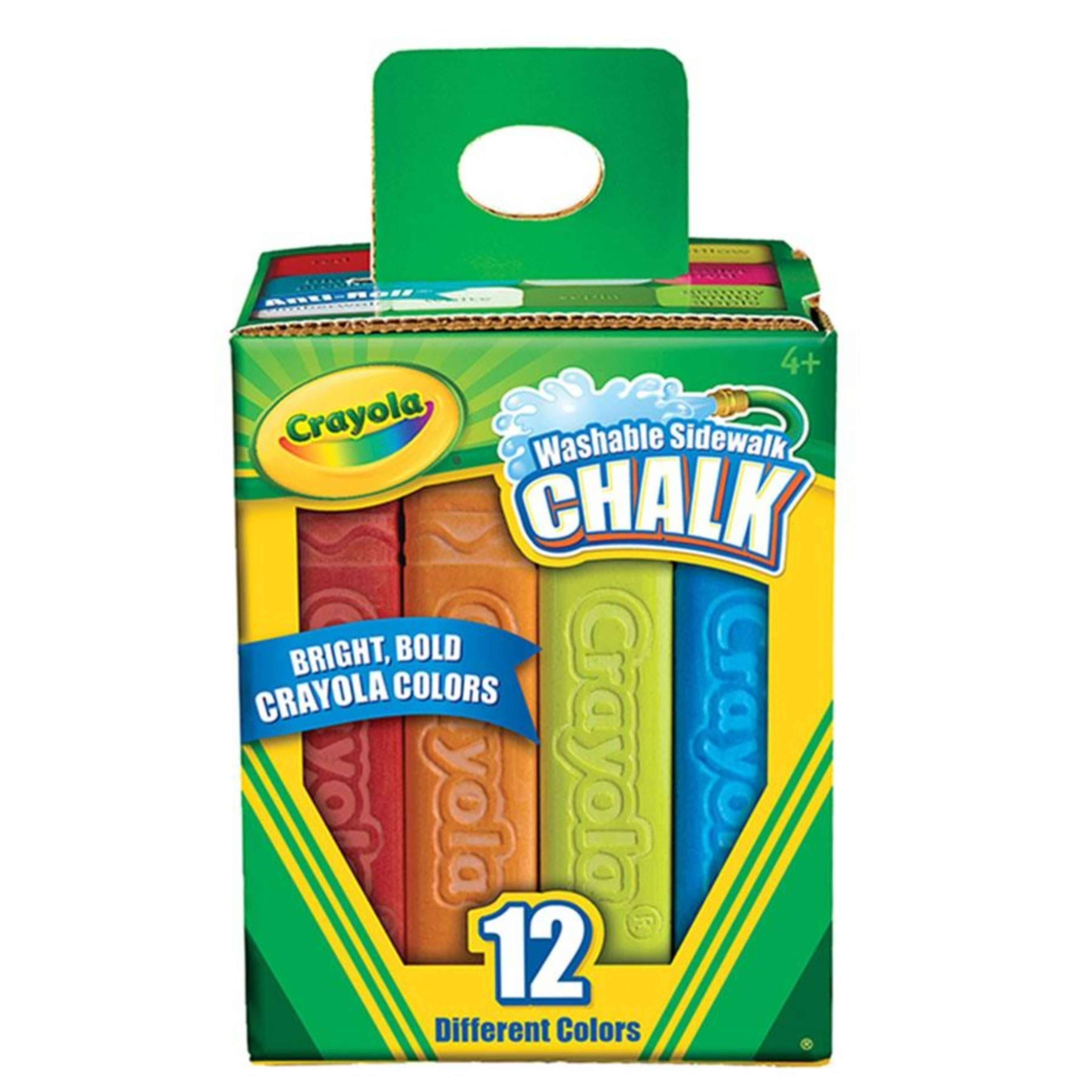 1 Crayola Sidewalk Chalk - Pack of 12