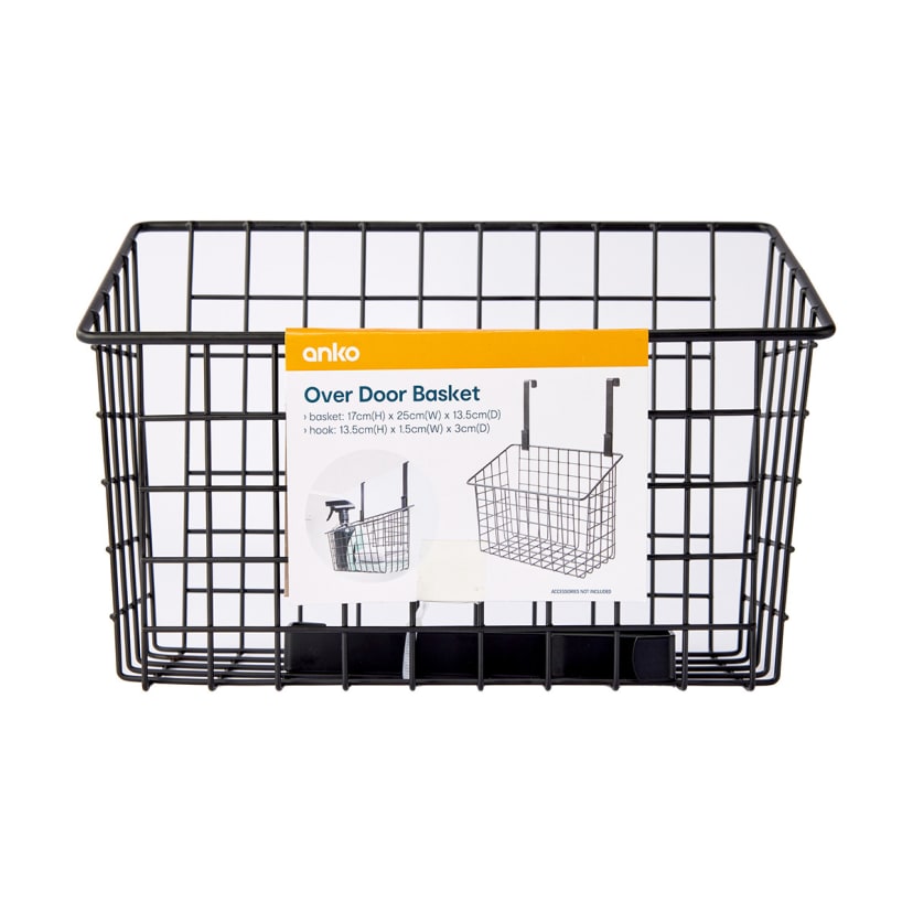 Over Door Basket Kmart