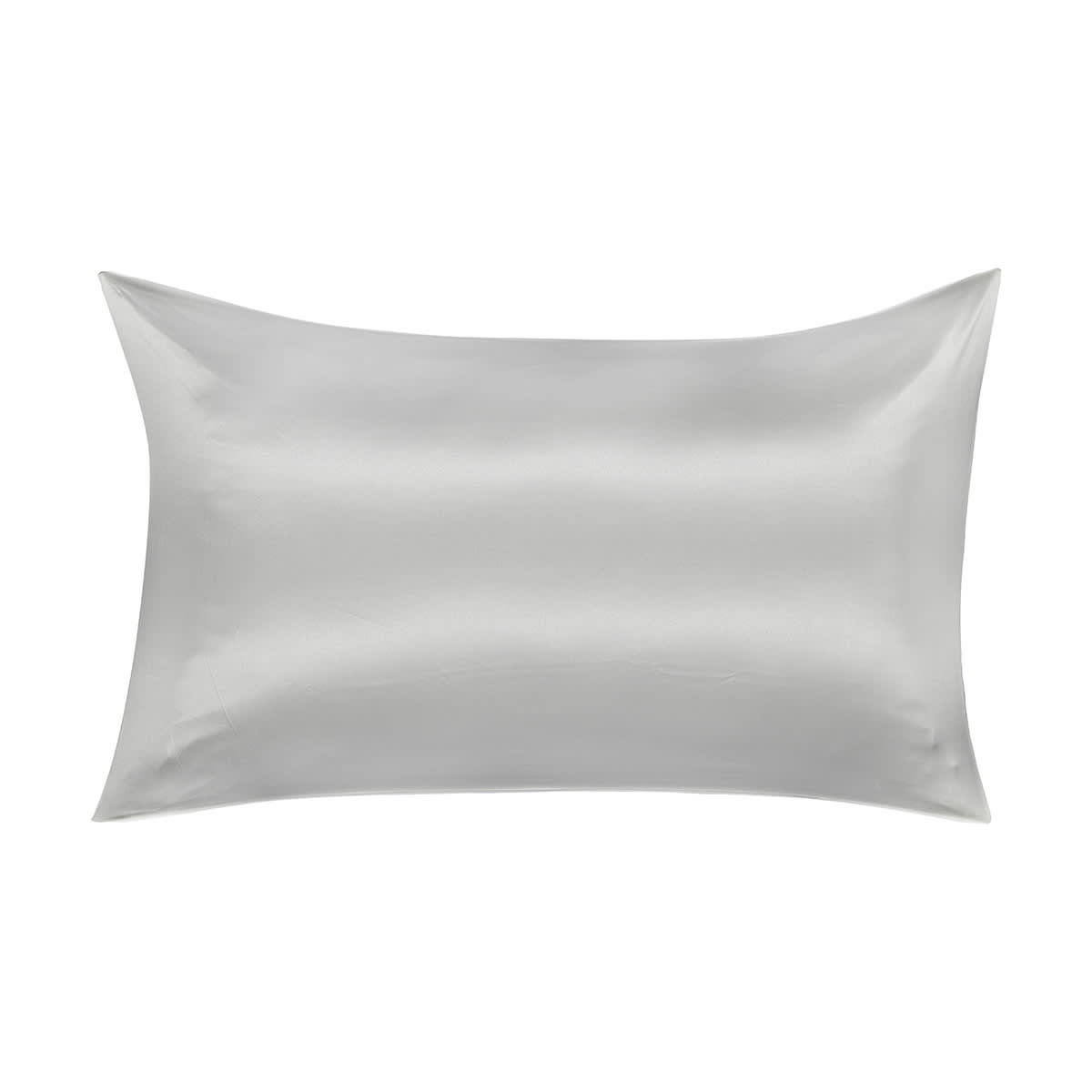 Silk Pillowcase Silver Kmart