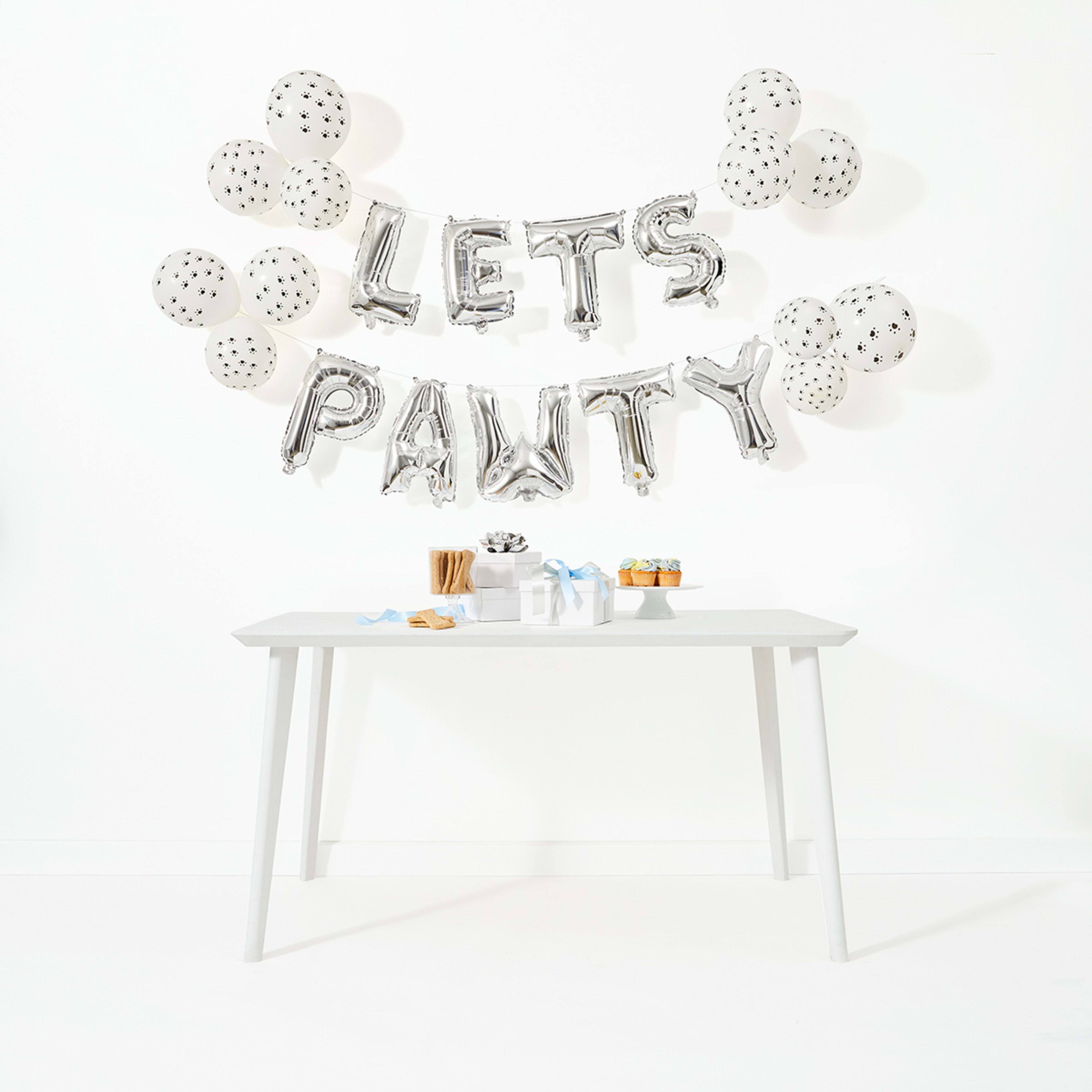 1 21 Piece Let's Pawty Decoration Pack, 1 of 8