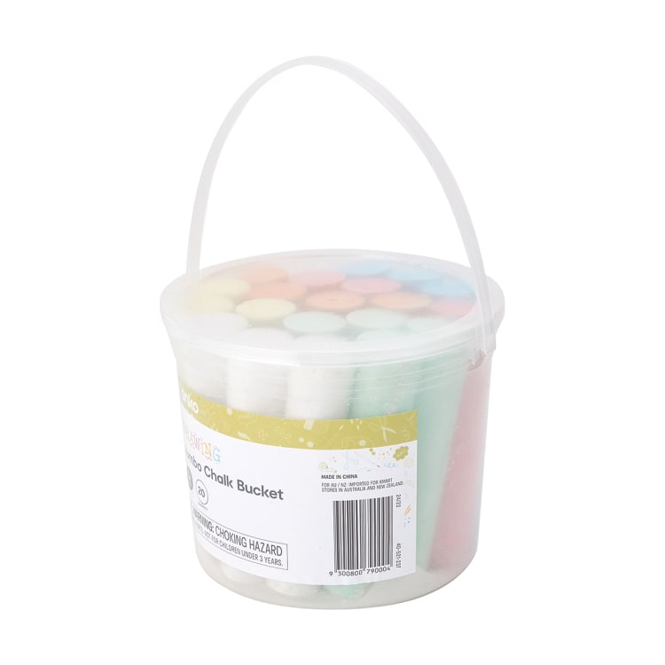 20 Pack Jumbo Chalk Bucket Kmart