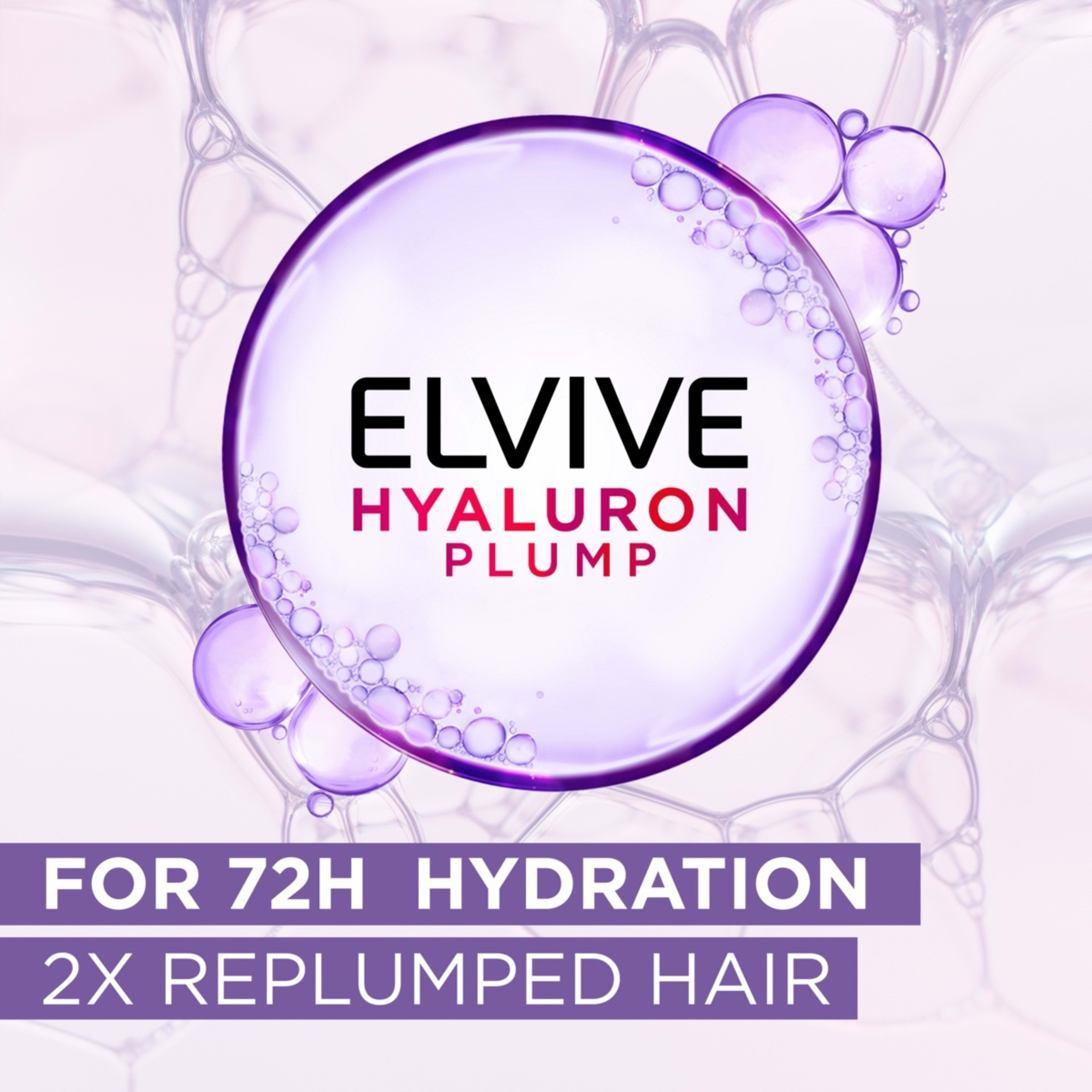 6 L'Oreal Paris Elvive Hyaluron Plump 72H Moisture Wrapping Mask 300ml - Hyaluronic Acid, 6 of 6