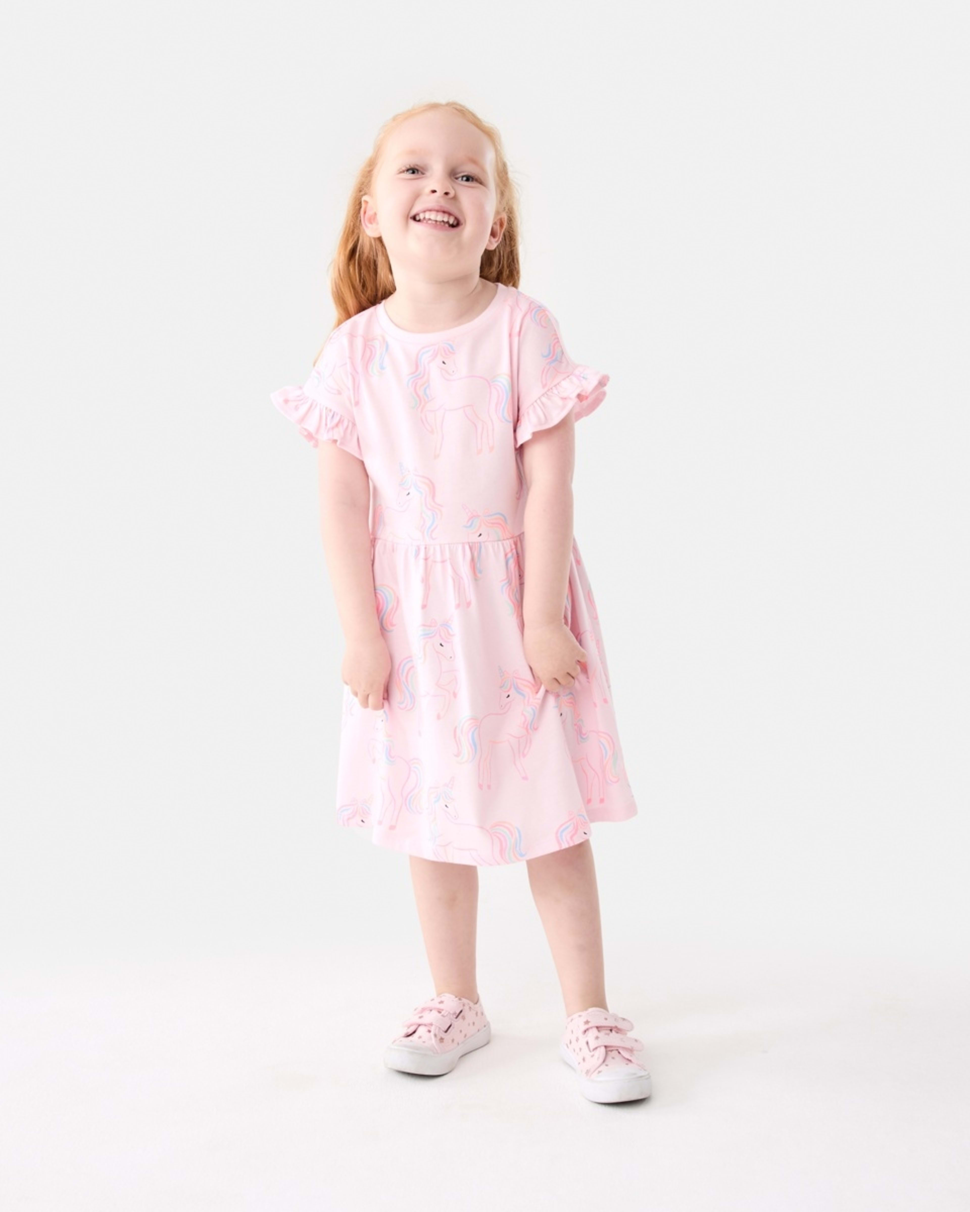 7 Jersey Dress VIBRANT UNICORN BALLERINA, 7 of 8