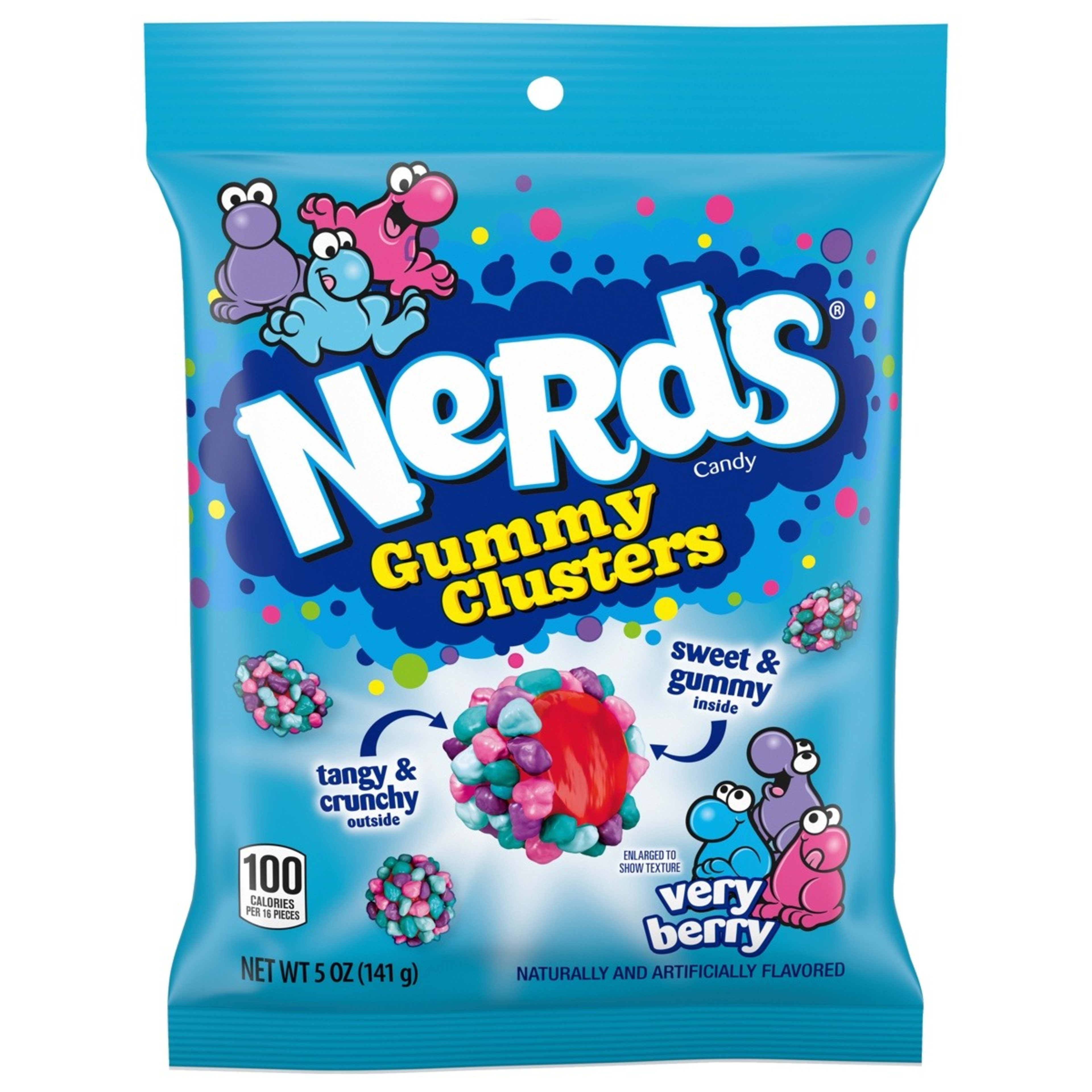 1 Nerds Very Berry Gummy Clusters 141g