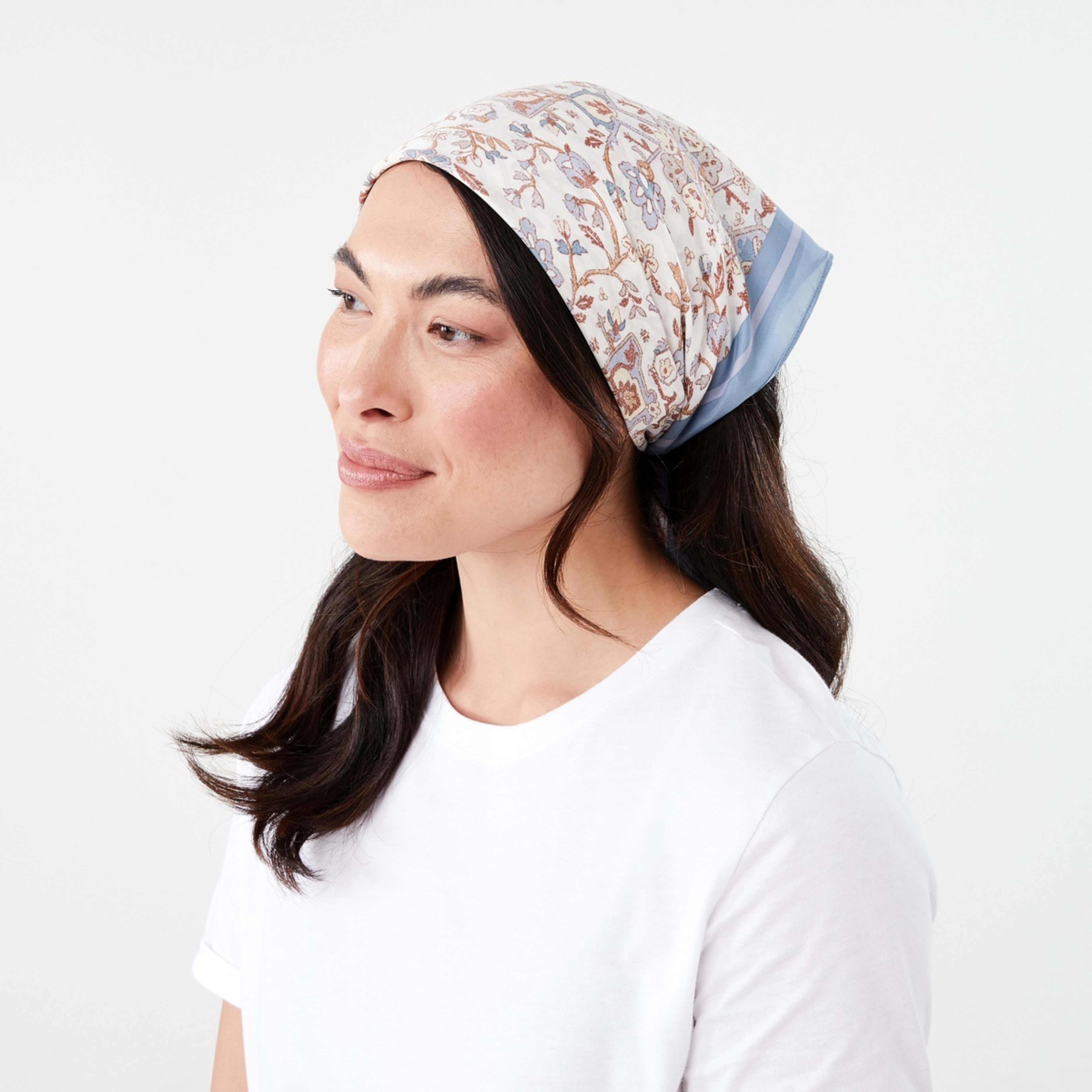 4 Hair Scarf - Boho Floral, 4 of 5