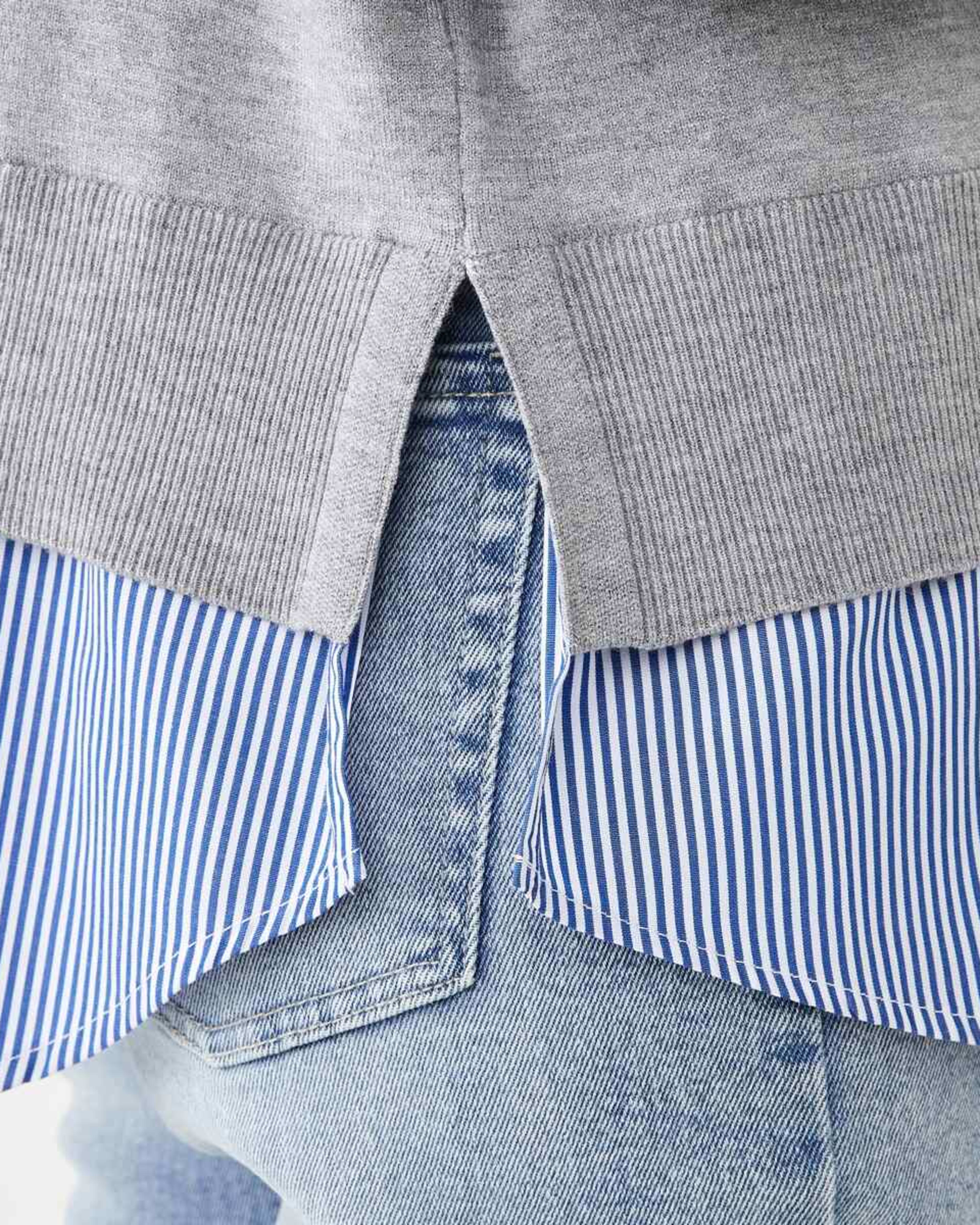 7 Twofer Jumper Grey Marle, 7 of 7
