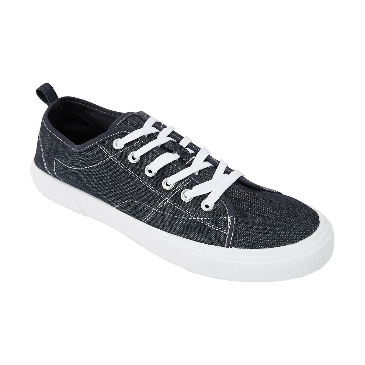 kmart black canvas shoes