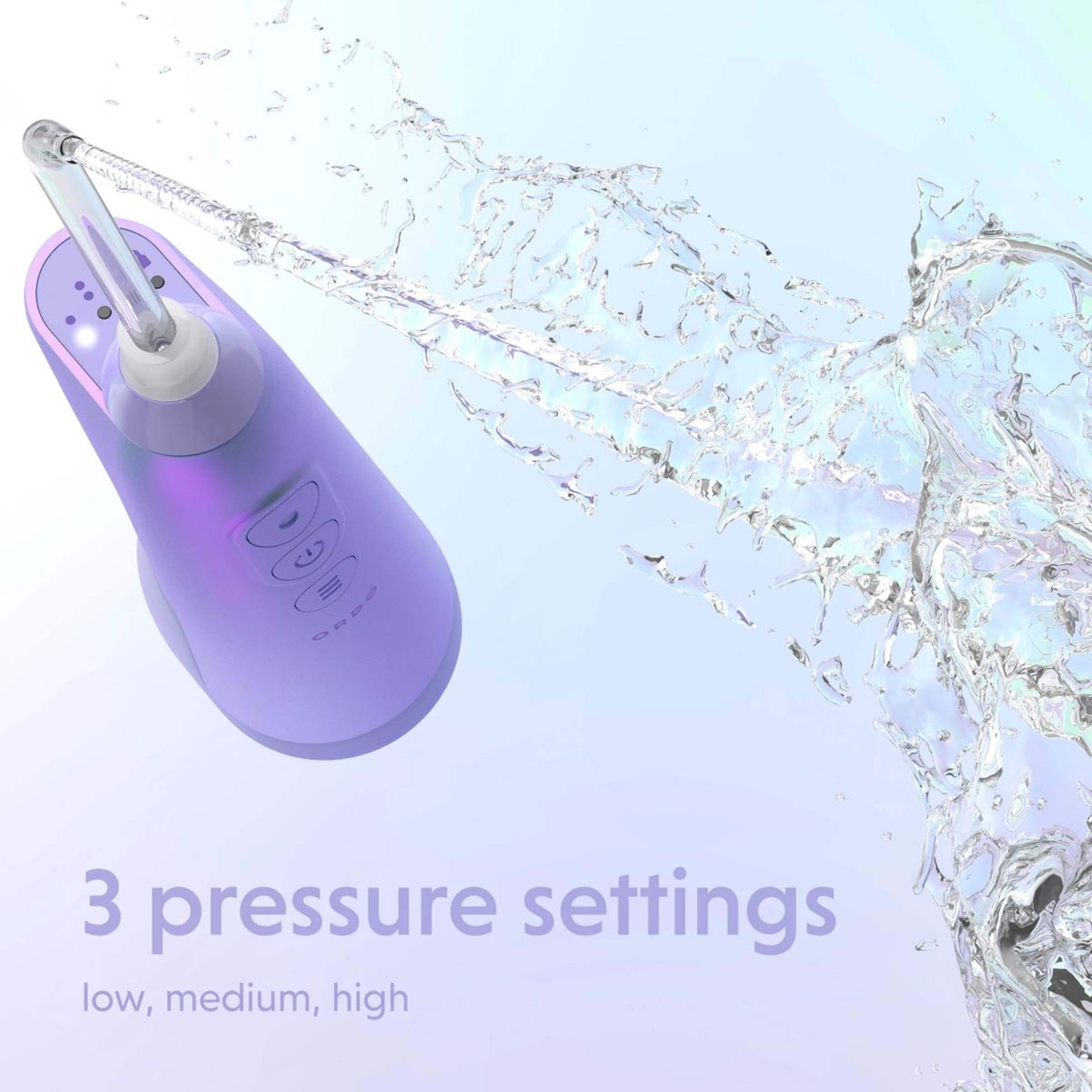3 Ordo Hydro Sonic Water Flosser and 4 Pack Hydro Sonic Floss Tips, 3 of 9