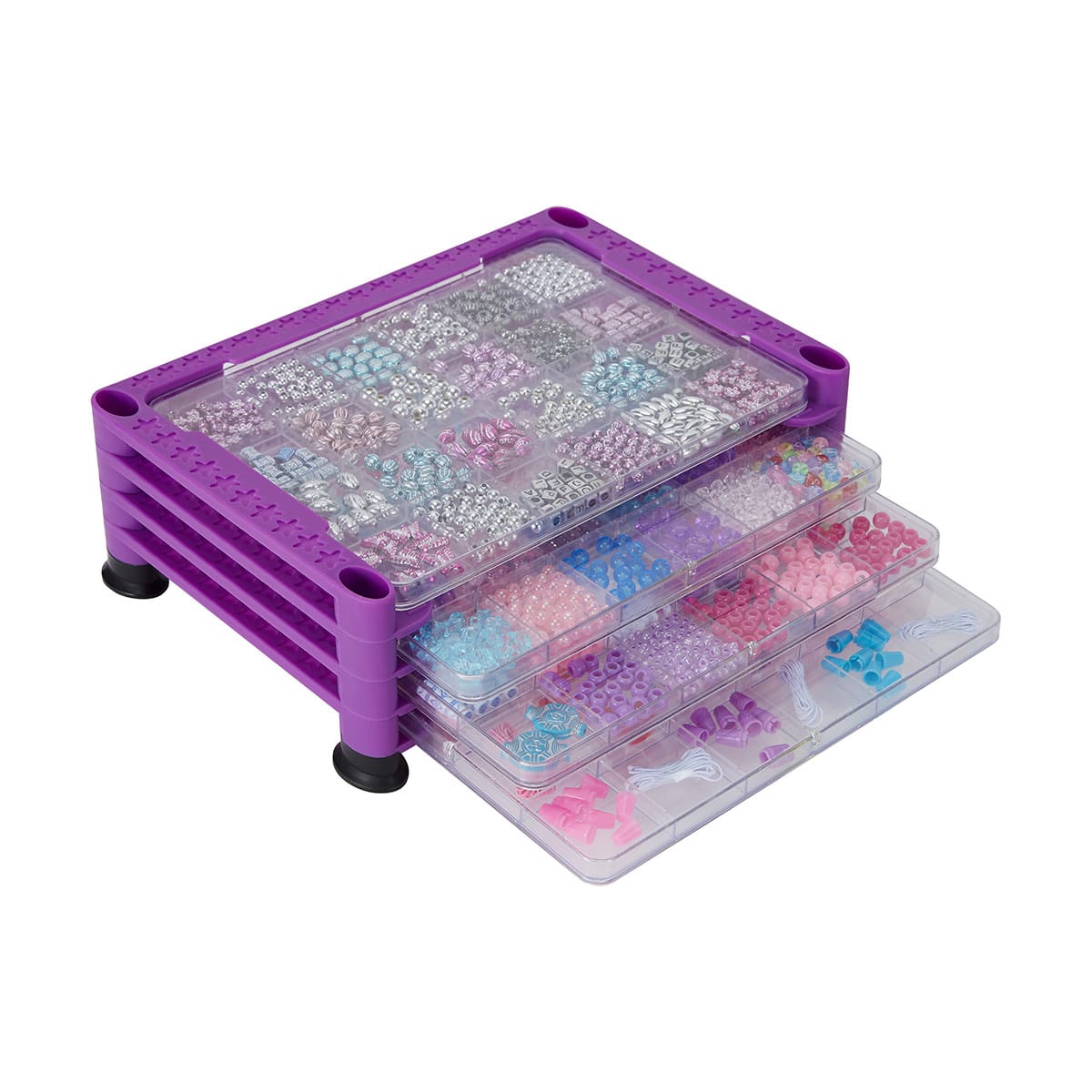 4 Tray Bead Set Kmart