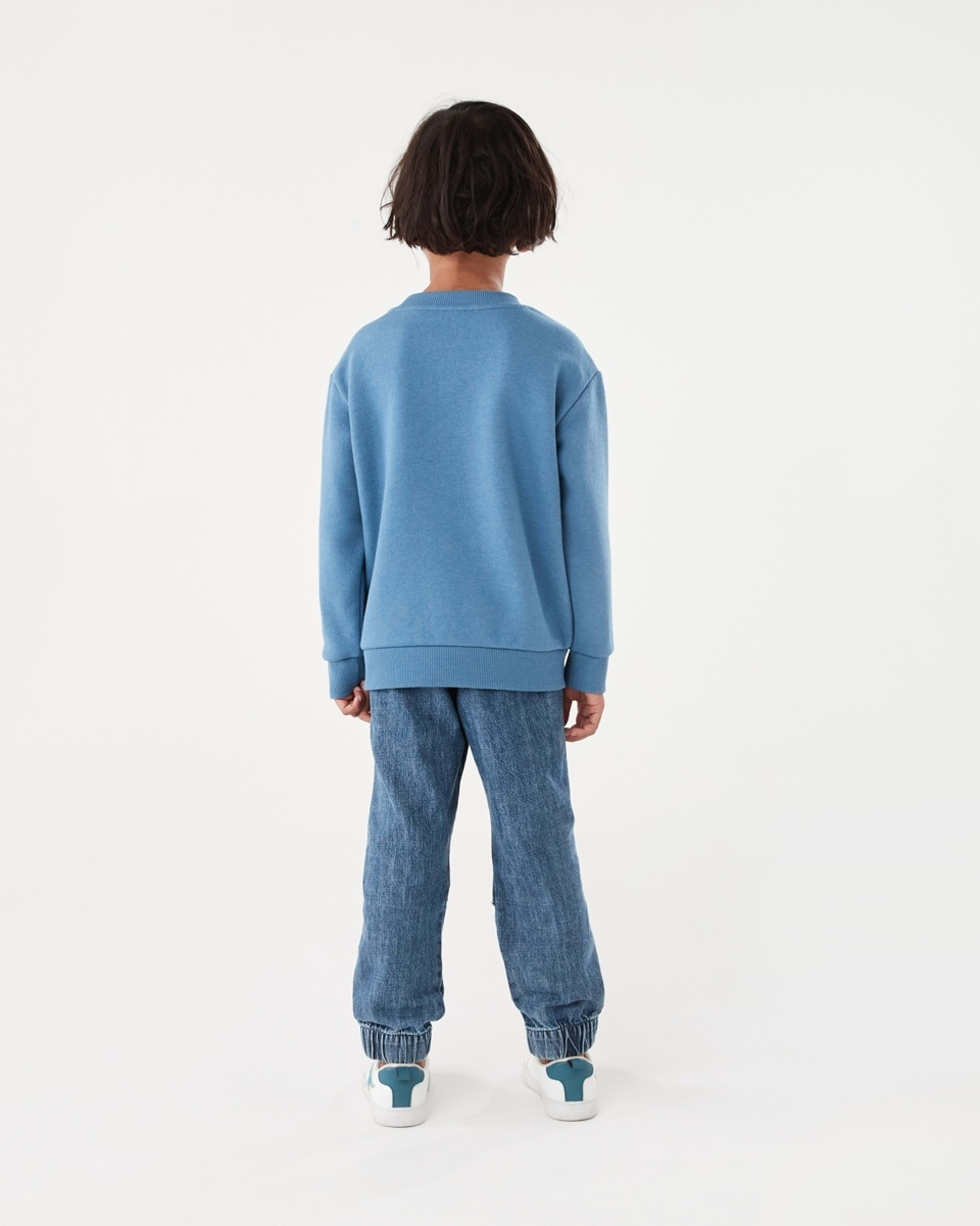 6 Print Crew Neck Sweatshirt Blu Brklyn, 6 of 8