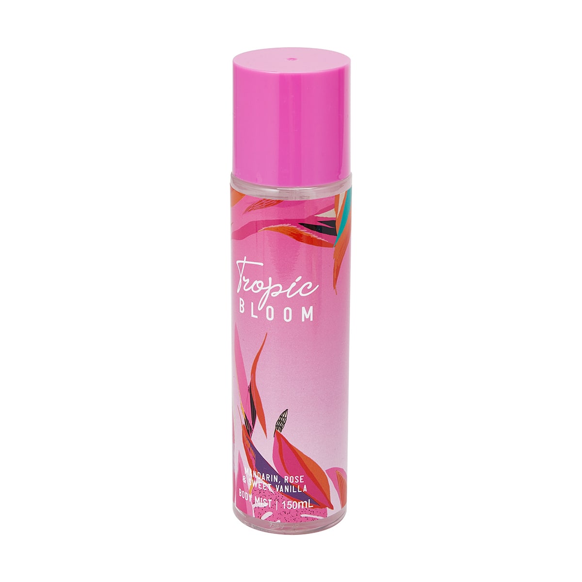 Tropic Bloom Mandarin, Rose and Sweet Vanilla Body Mist Kmart