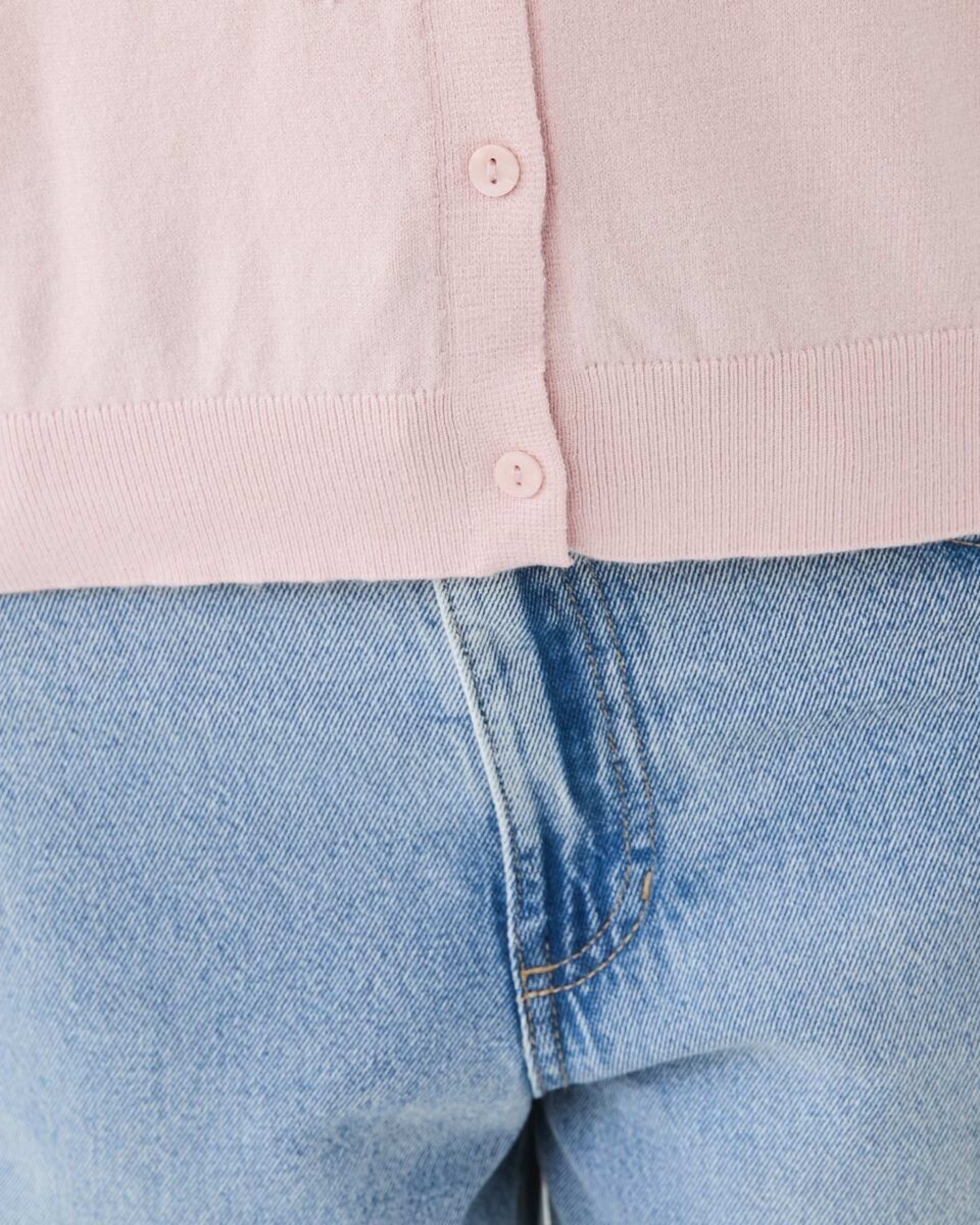 6 Lightweight Crew Neck Cardigan SOFT BLOSSOM, 6 of 6