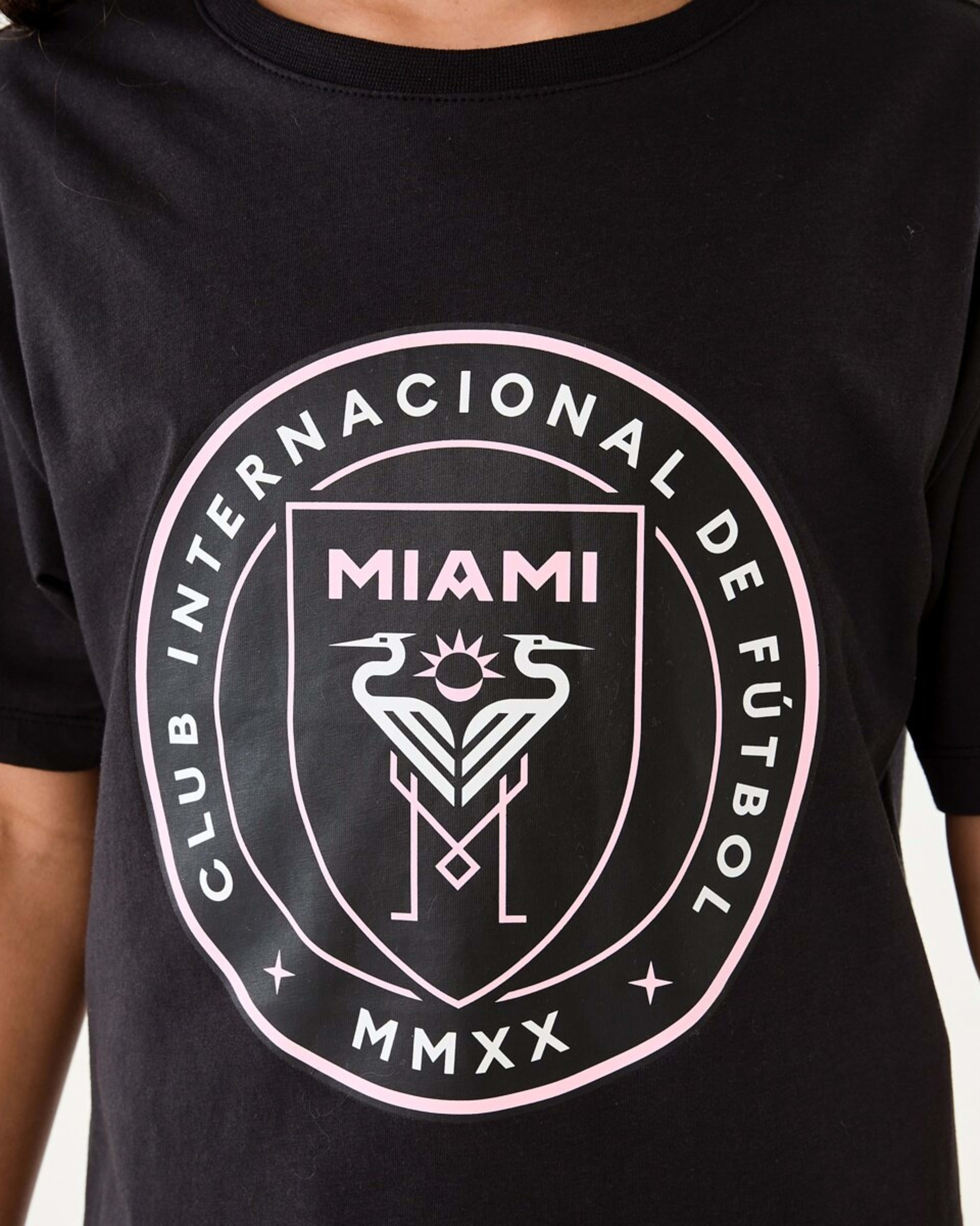 4 Official Inter Miami Kids T-shirt Black, 4 of 6