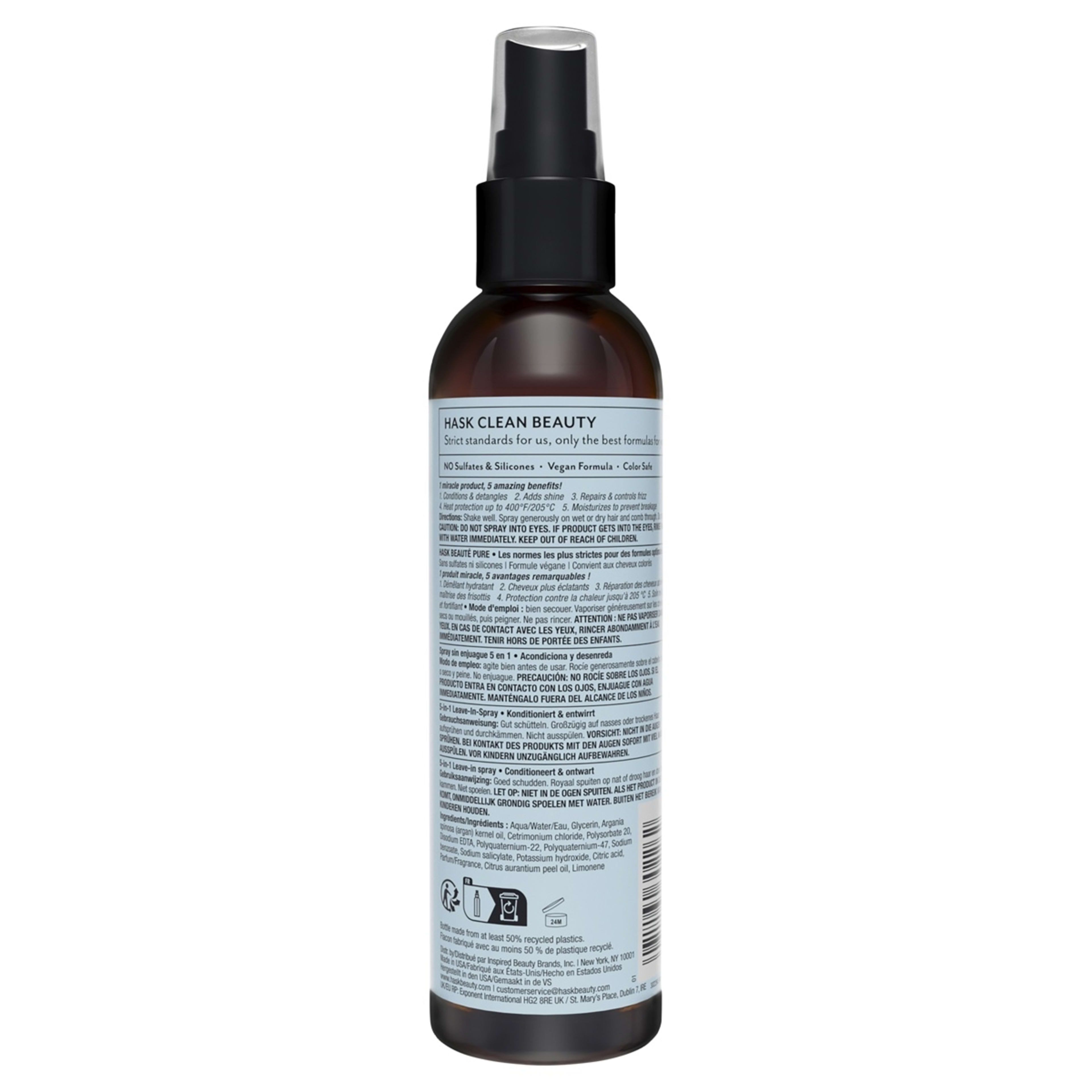 2 HASK Argan Oil Repairing 5-in-1 Leave-In-Spray 175ml, 2 of 10