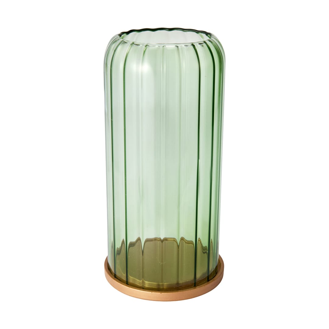 2 Tone Glass Pillar Holder Kmart