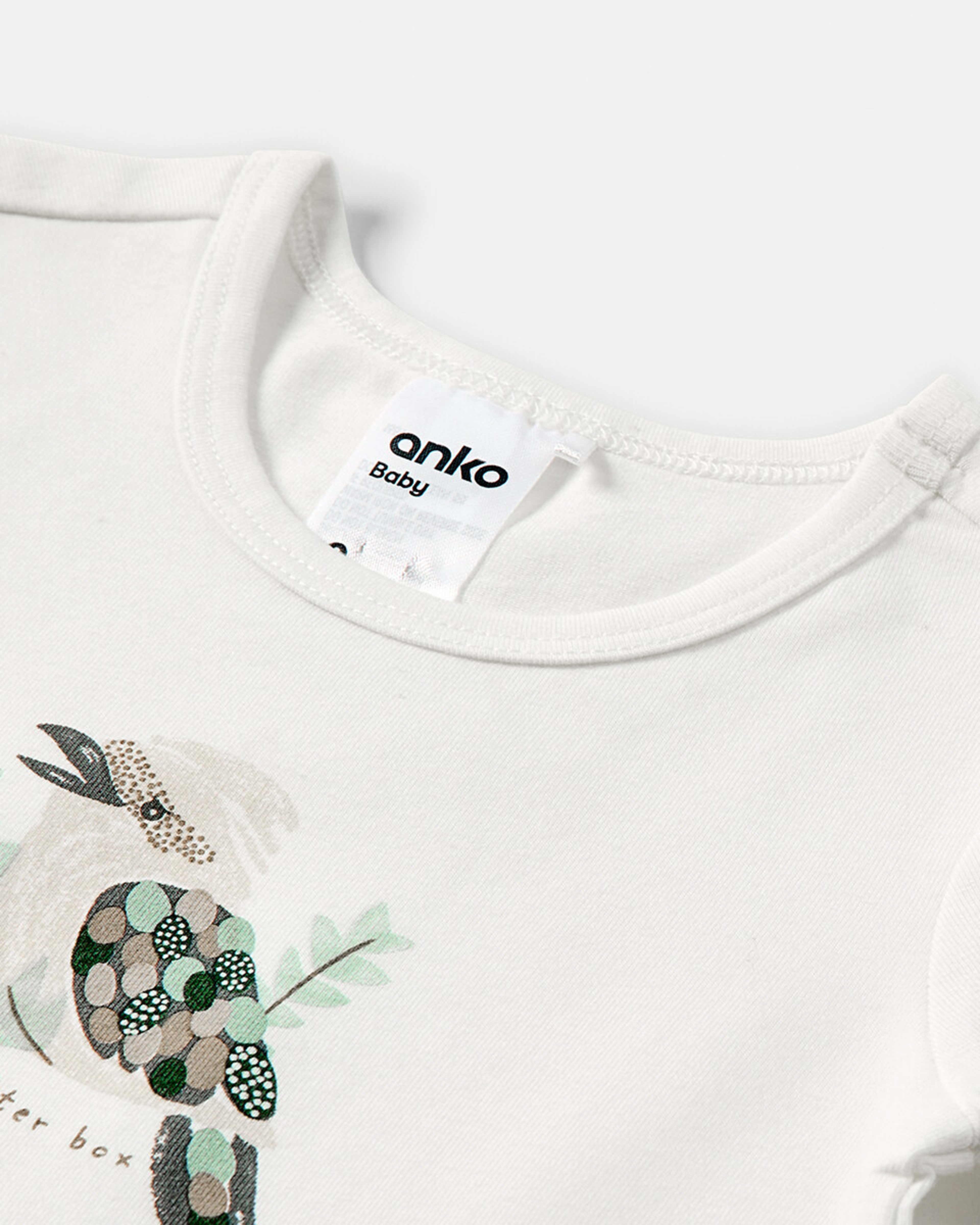 8 3 Pack Short Sleeve Bodysuits Kookaburra, 8 of 8