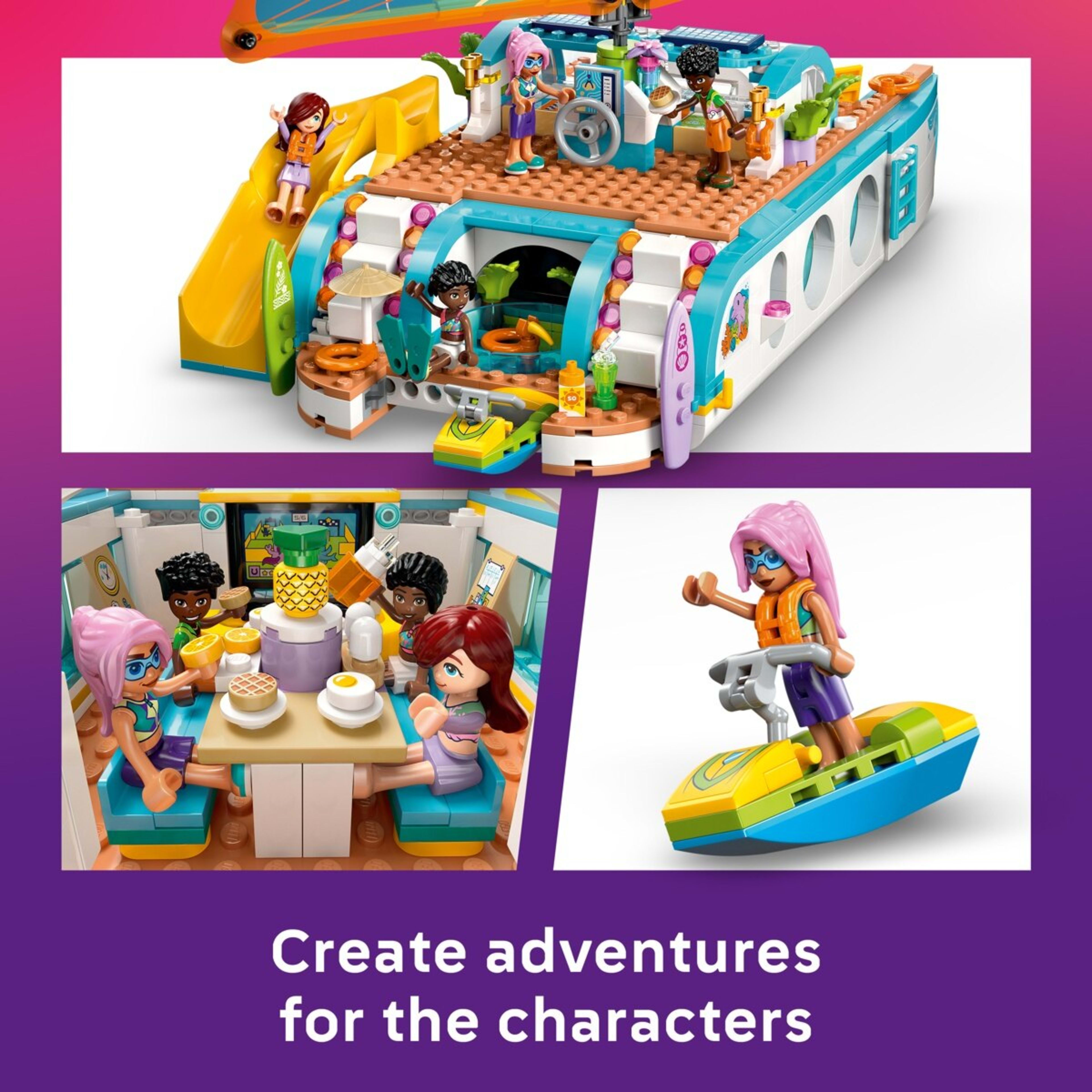 5 LEGO Friends Travel Boat Adventure 42664, 5 of 10