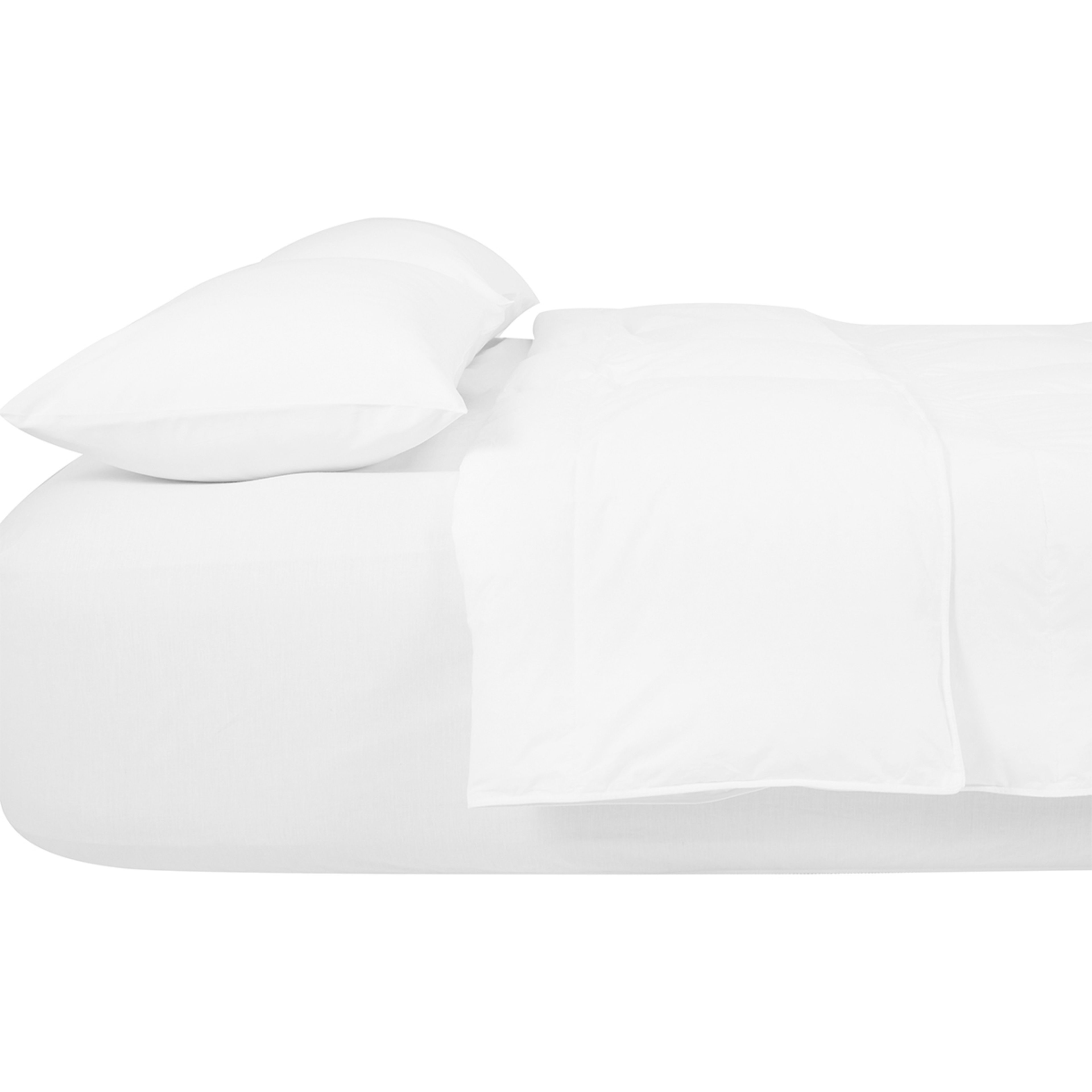 Medium Warmth Feather & Down Quilt Double Bed, White Kmart