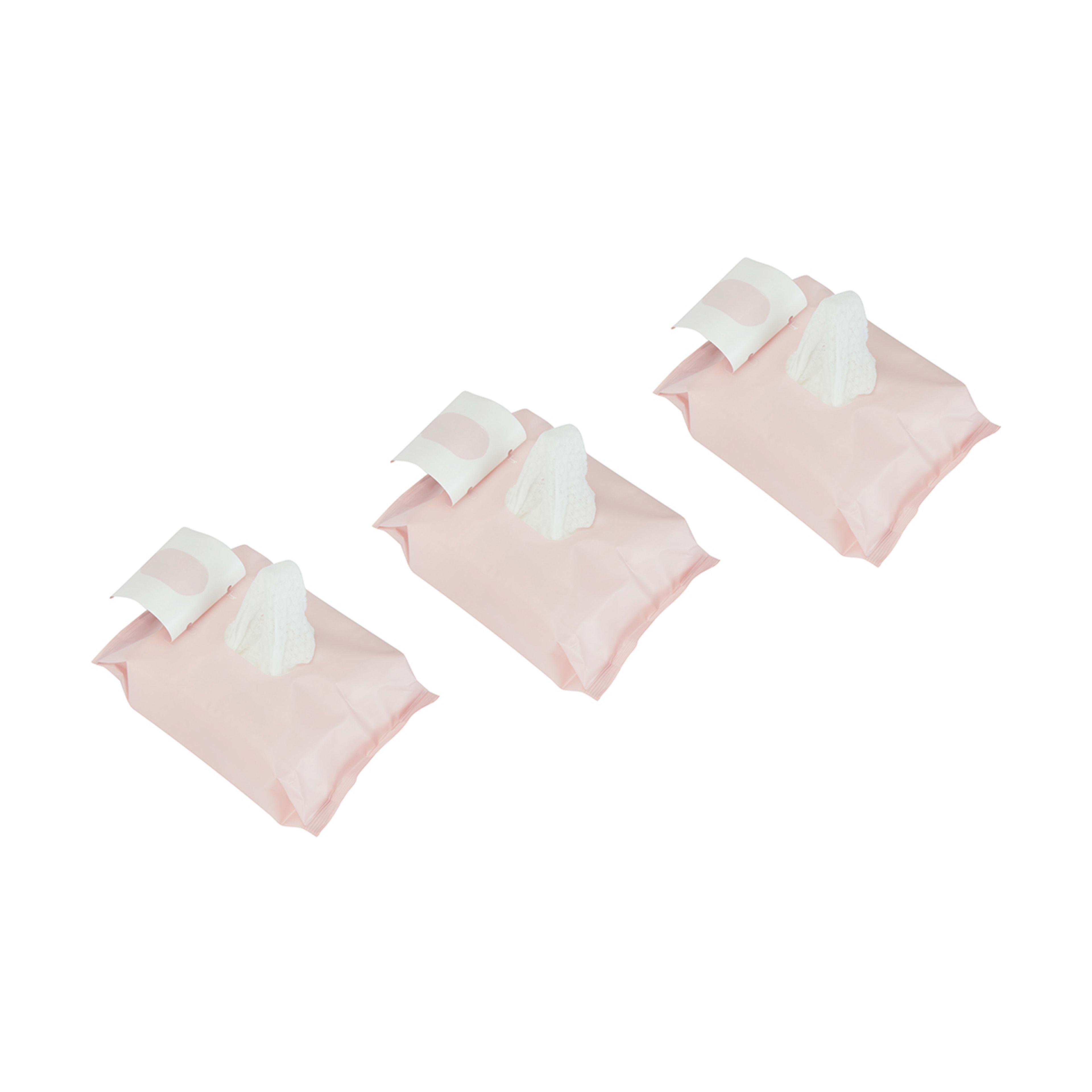 Triple Pack Cleansing & Makeup Removal Biodegradable Facial Wipes