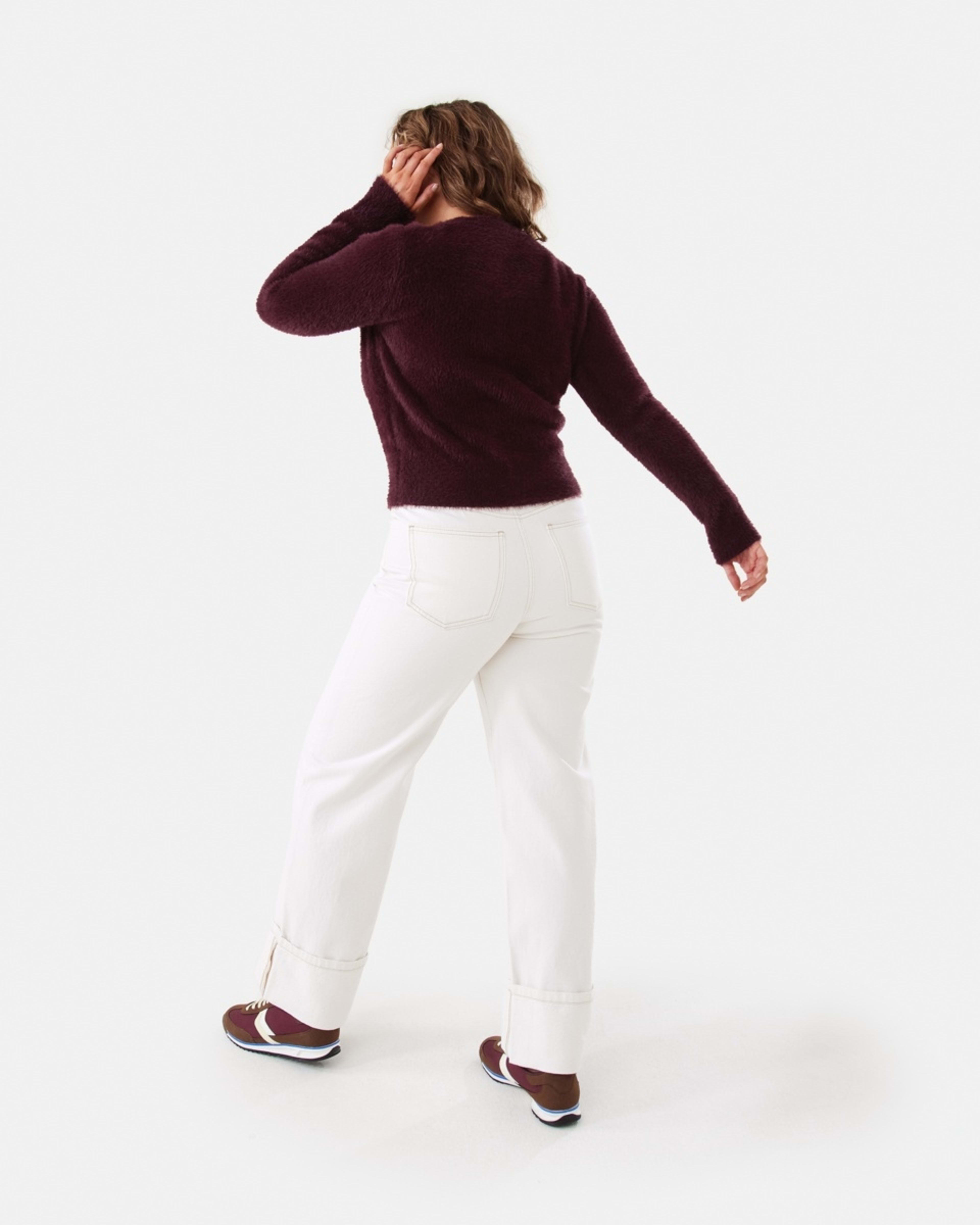 4 Eyelash Jumper Mulberry, 4 of 7