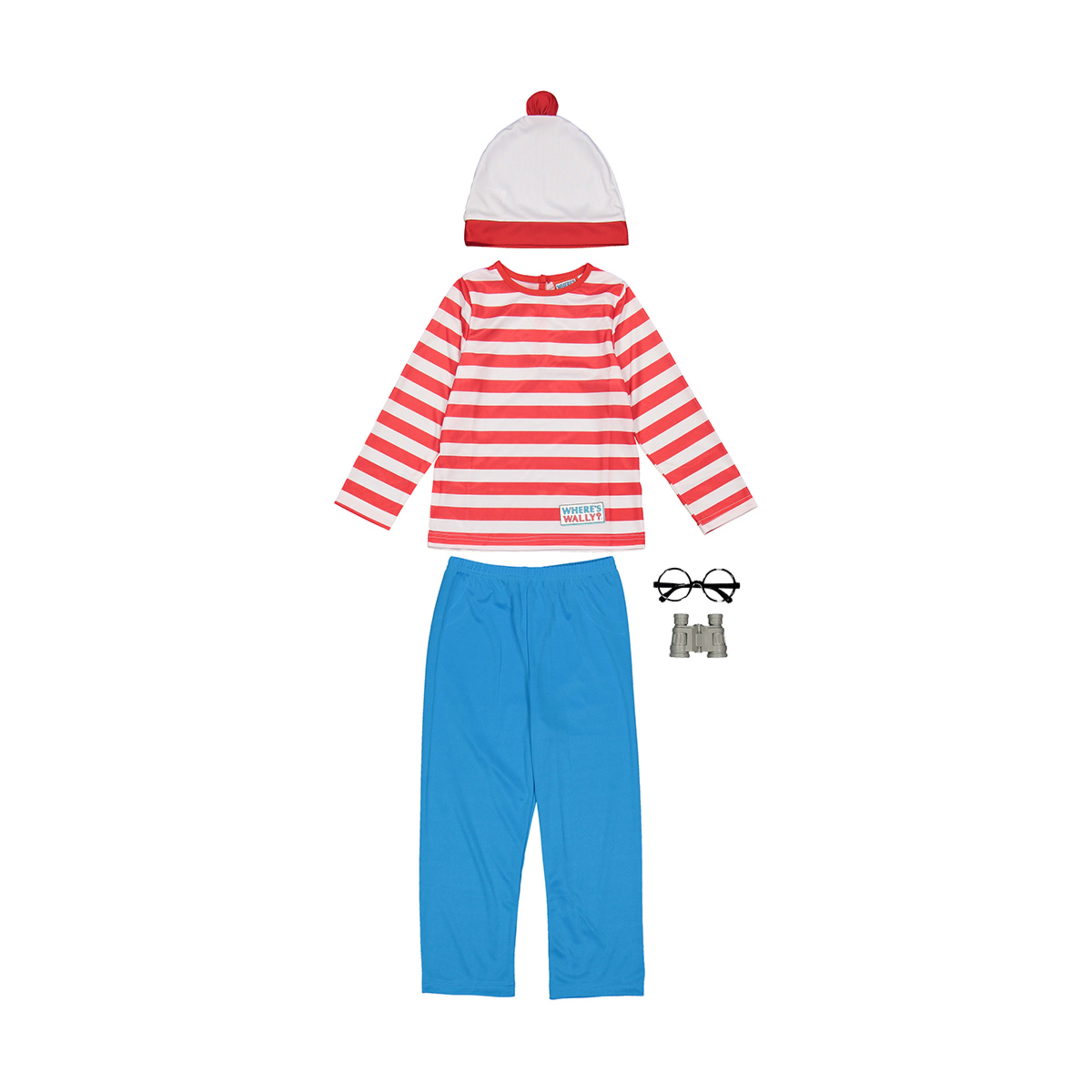 Where's Wally Costume Ages 46 Kmart