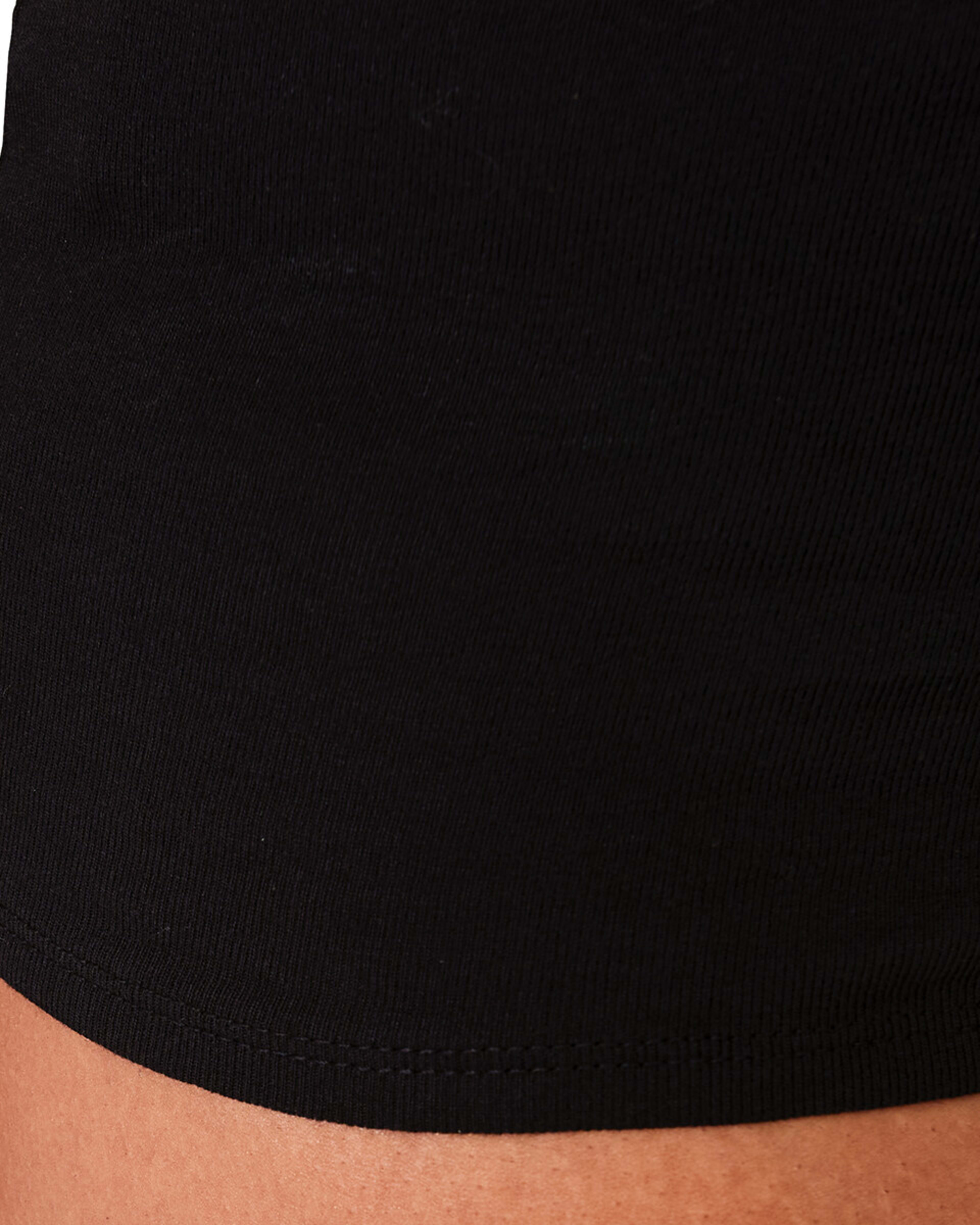 8 3 Pack Essential Cotton Tank Black, 8 of 9