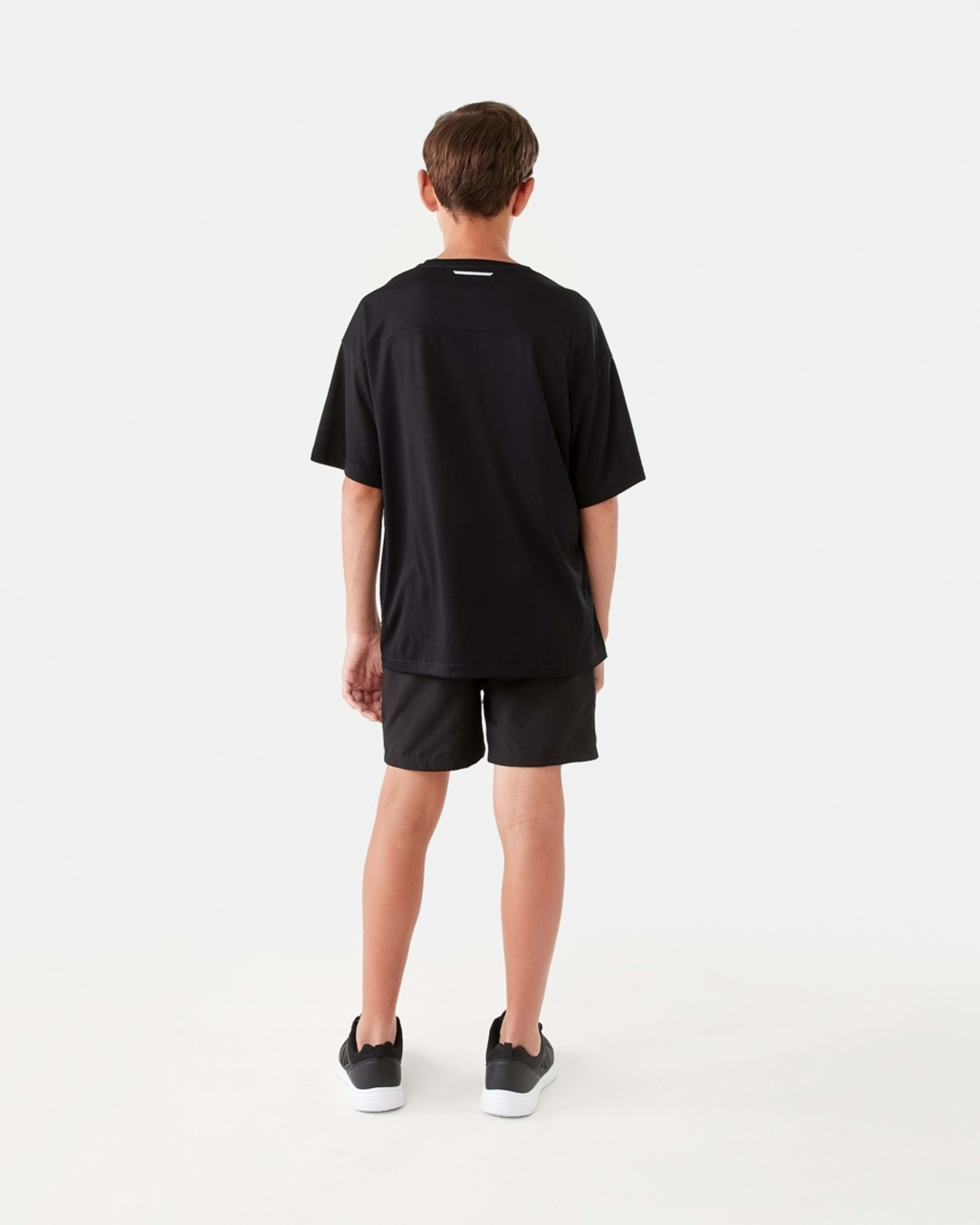7 Active Kids Performance T-shirt Black, 7 of 9