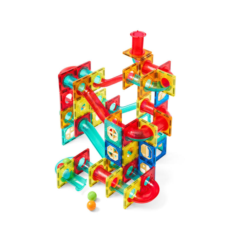 125 Piece Magnetic Pipeline Tiles Set - Kmart